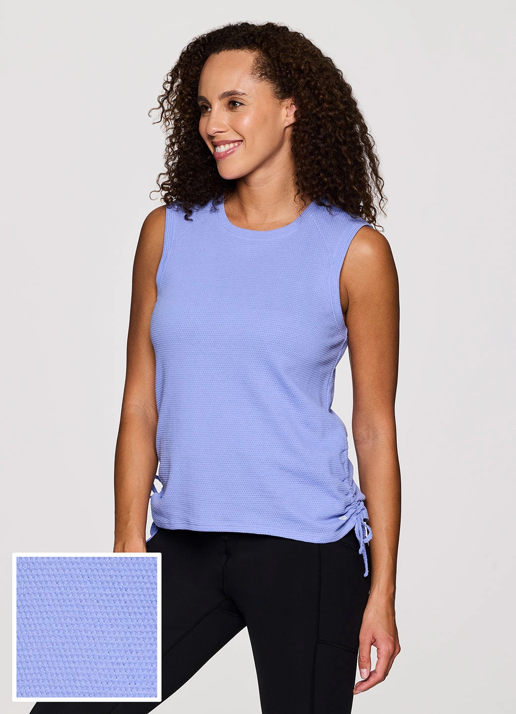 Day Dreamer Ruched Tank Light Ready