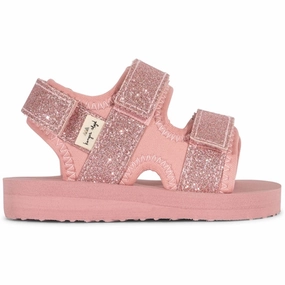 Konges Sl?jd Sun Sandal Glitter Mellow Rose River Walk
