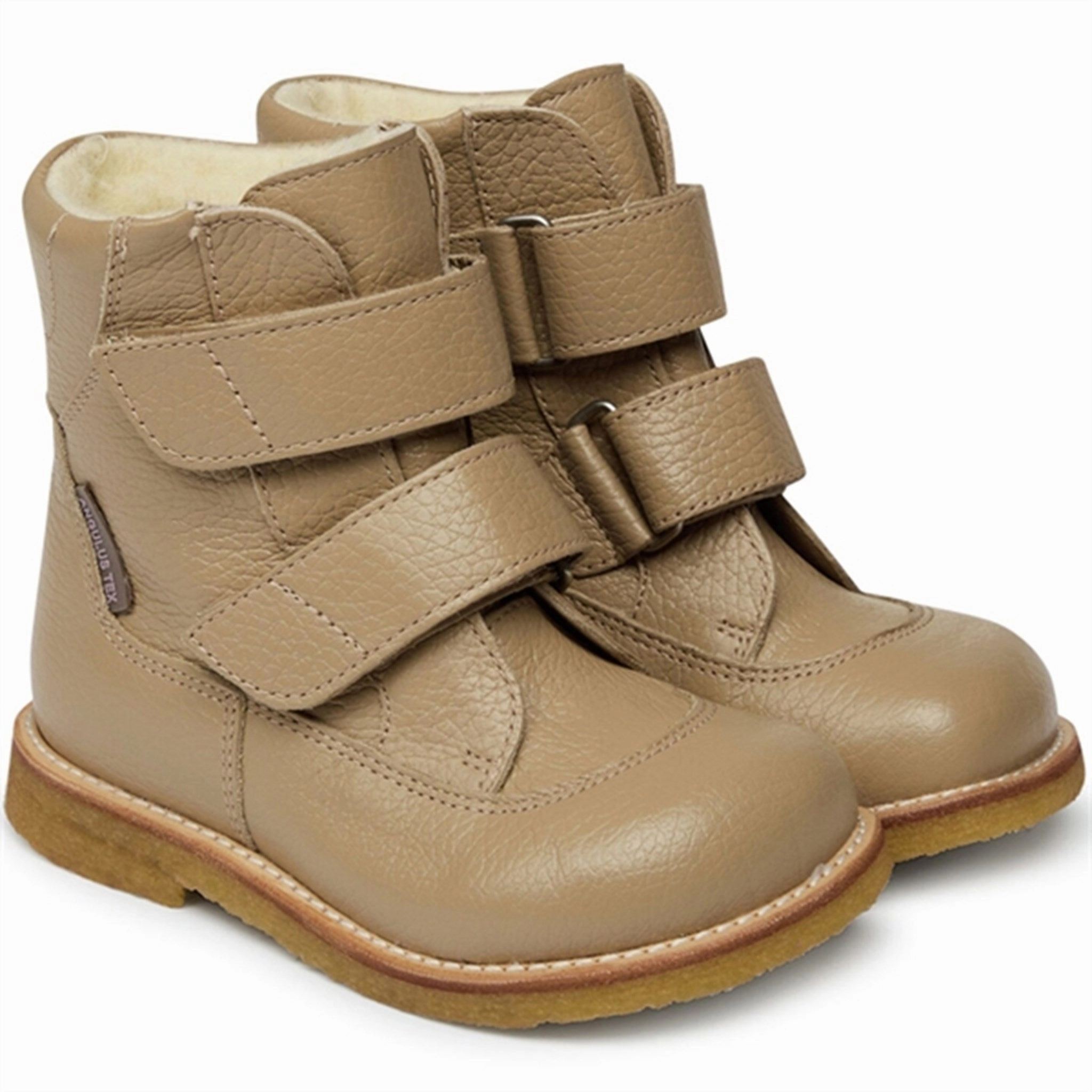 Angulus Tex Boots w Velcro Sand Flexible Design Long Walk