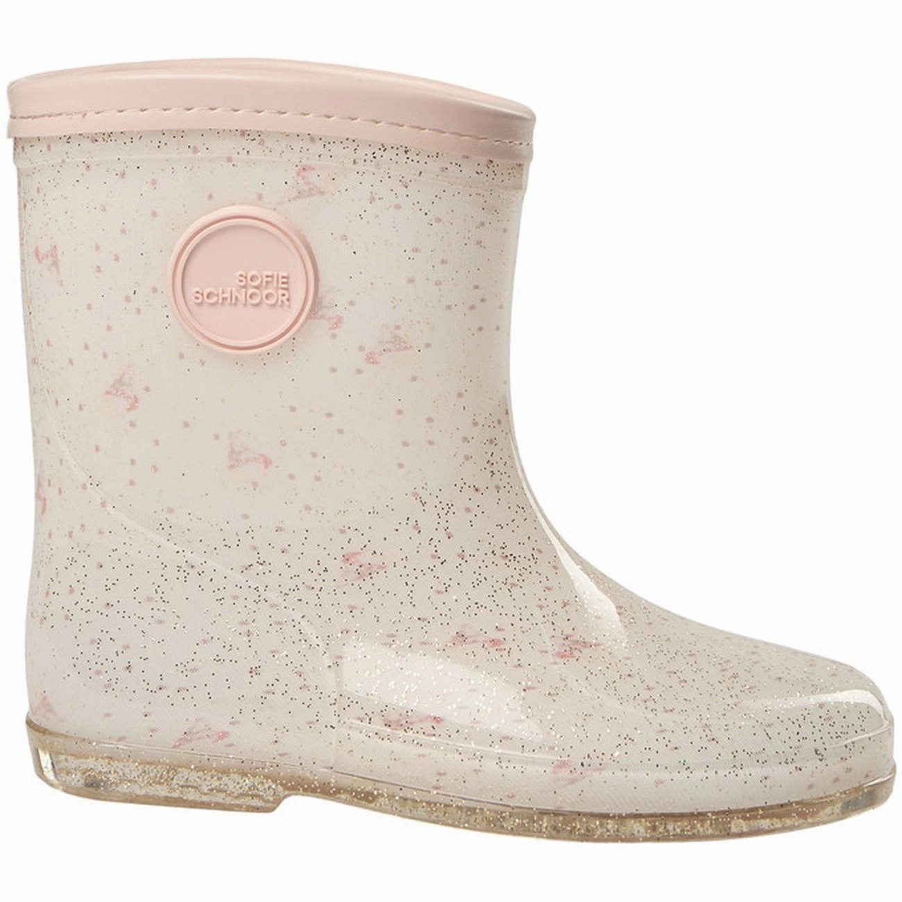 sports Sofie Schnoor Off White With AOP Rubber Boot