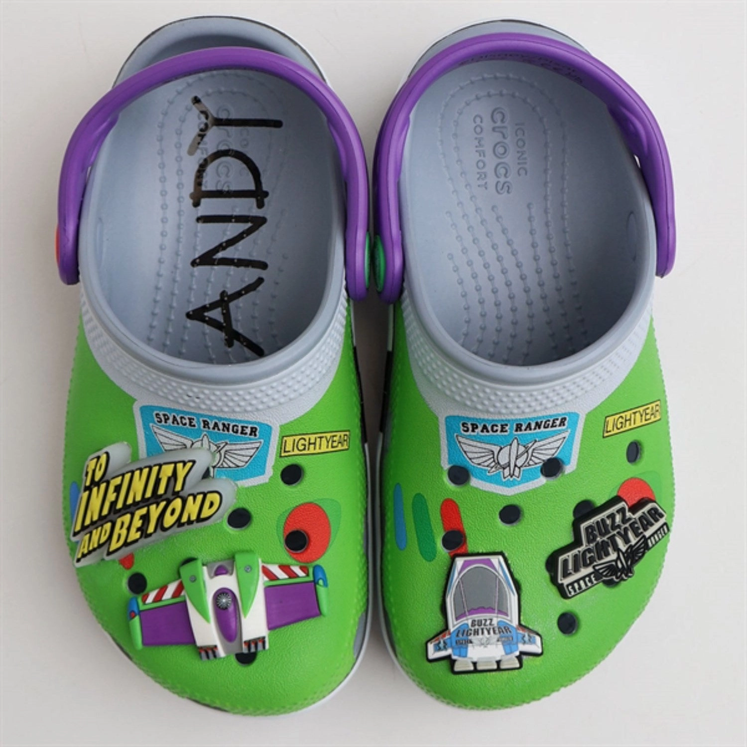 Unisex Appeal Camp Day Crocs Toy Story Buzz Classic Clog K Blue Grey