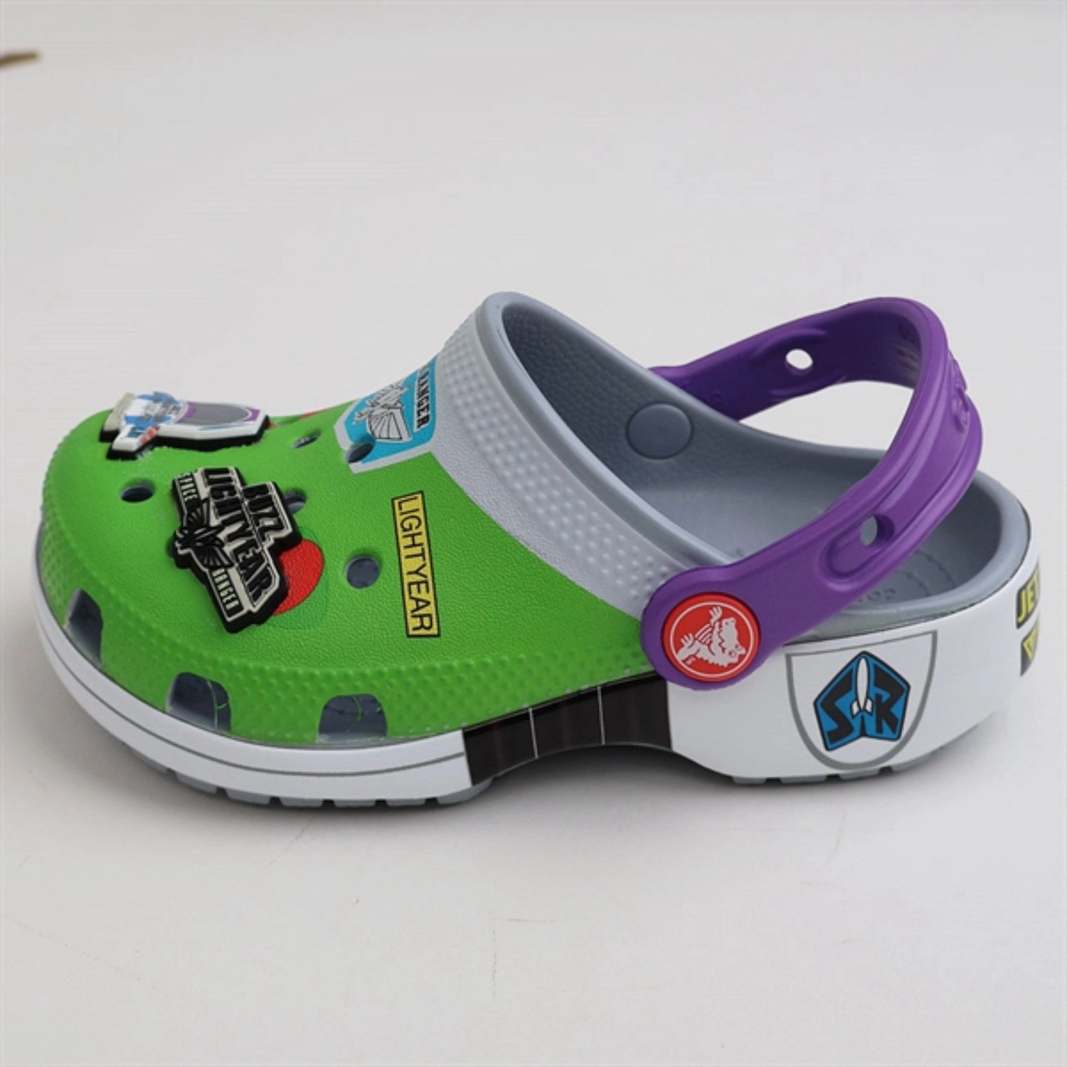 Quick Dry Shoes Crocs Toy Story Buzz Classic Clog K Blue Grey