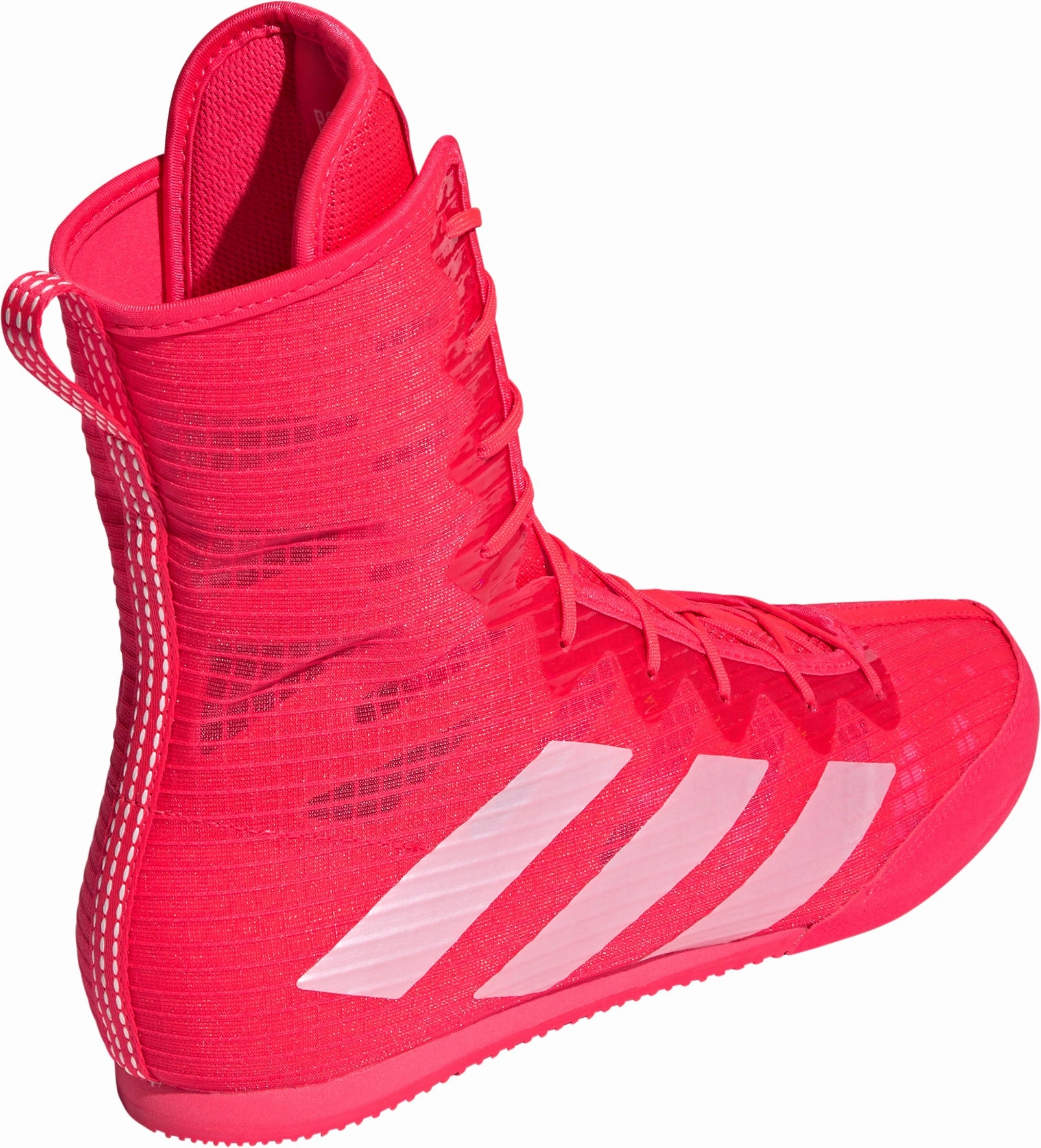 Room To Grow Responsive Midsole adidas Box Hog 4 Mens Boxing Shoes - Red