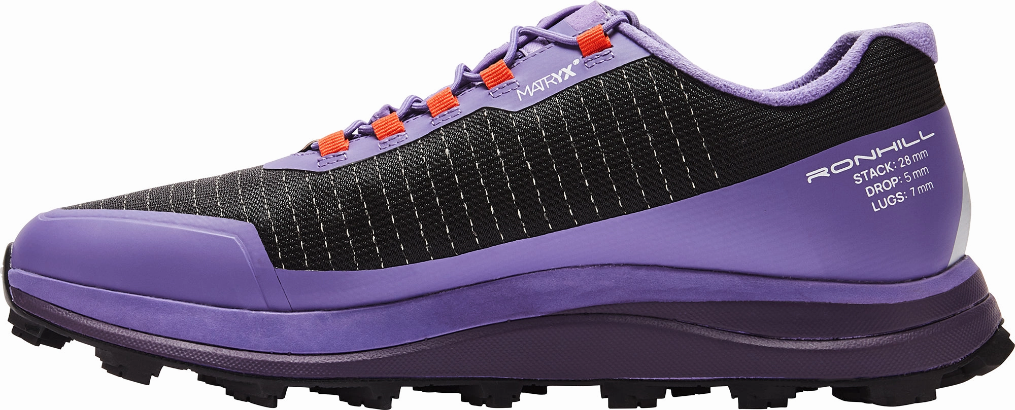 Ventilation Channel System Ronhill Reverence Womens Trail Running Shoes - Purple