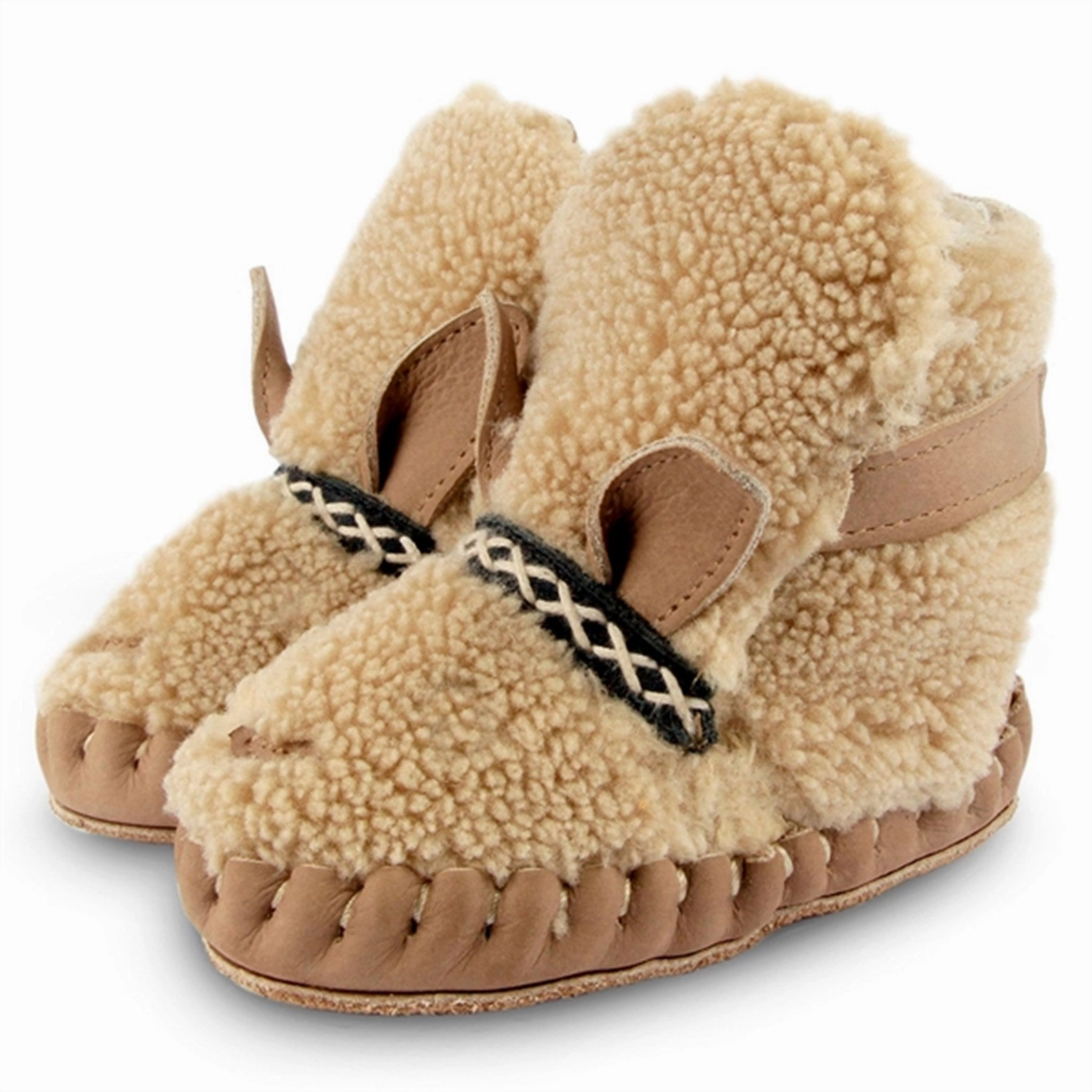 Donsje Baby Kapi Exclusive Lining Alpaca Beige Curly Resilient Cushioning