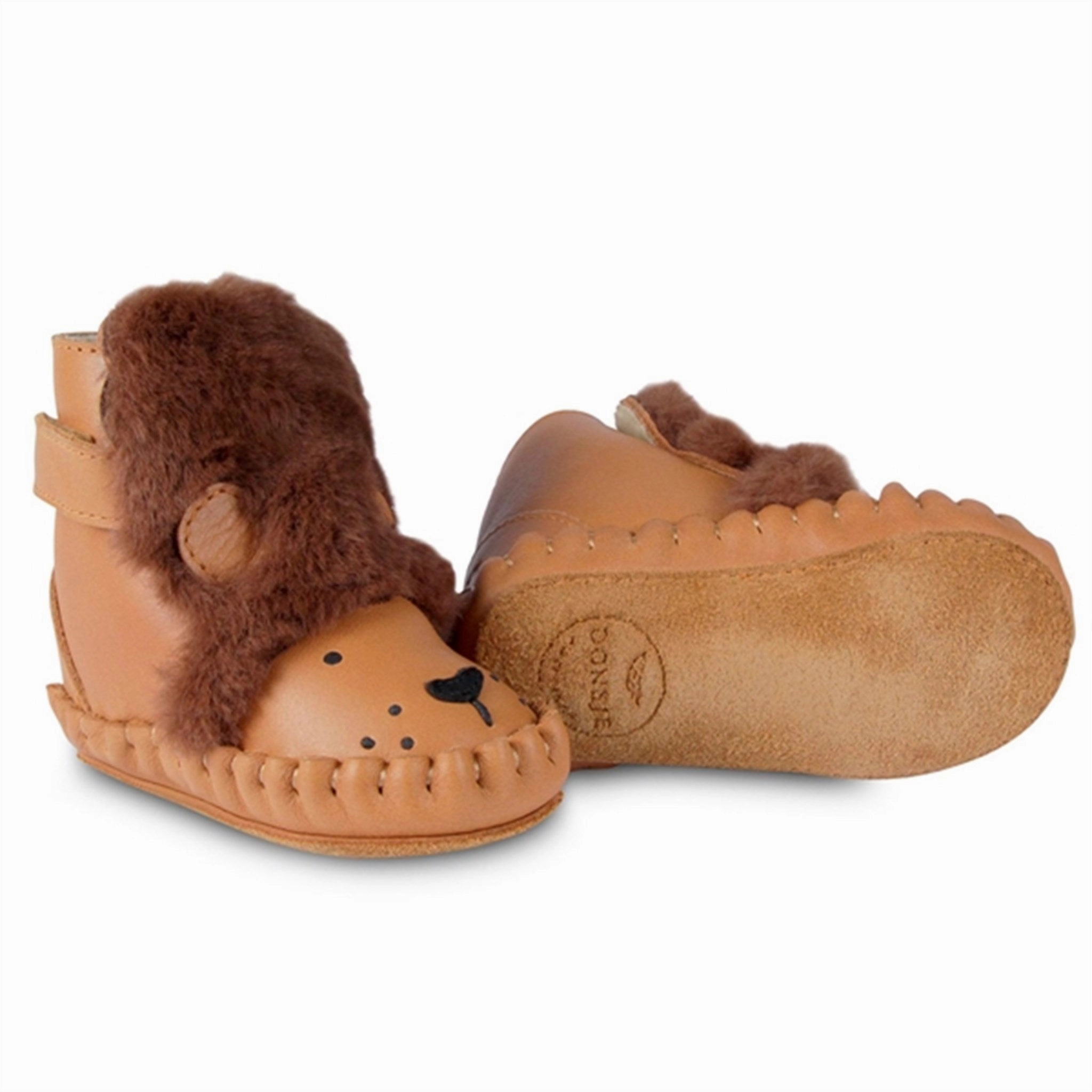 Relaxed Shoes Modern Style Donsje Baby Kapi Exclusive Lining Leo Camel