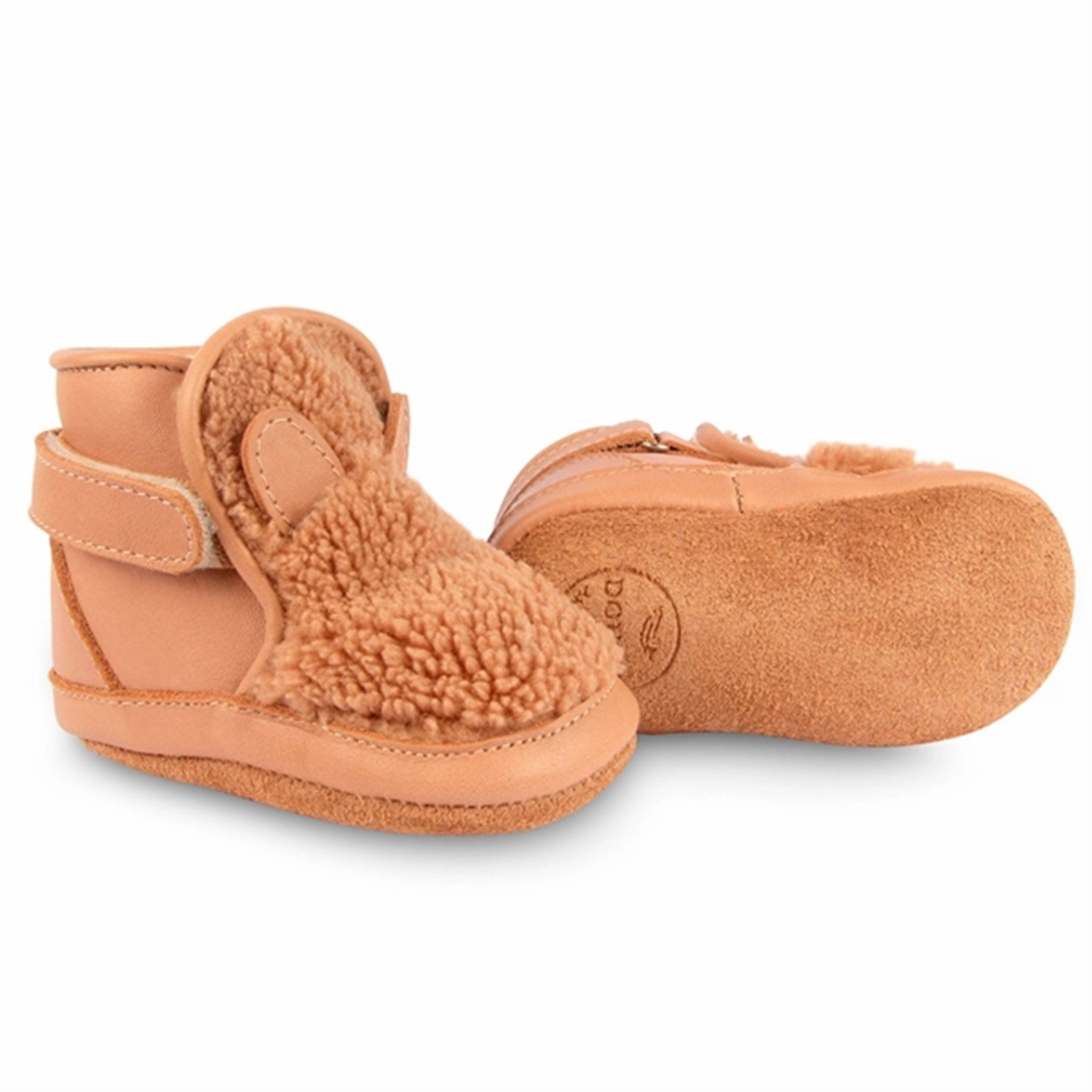 Donsje Baby Richy Lining Teddy Bear Light Mable Curly Easy Sandal