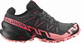 Flexibility Boost kids' size Salomon Speedcross 6 GORE-TEX Womens Trail Running Shoes - Black