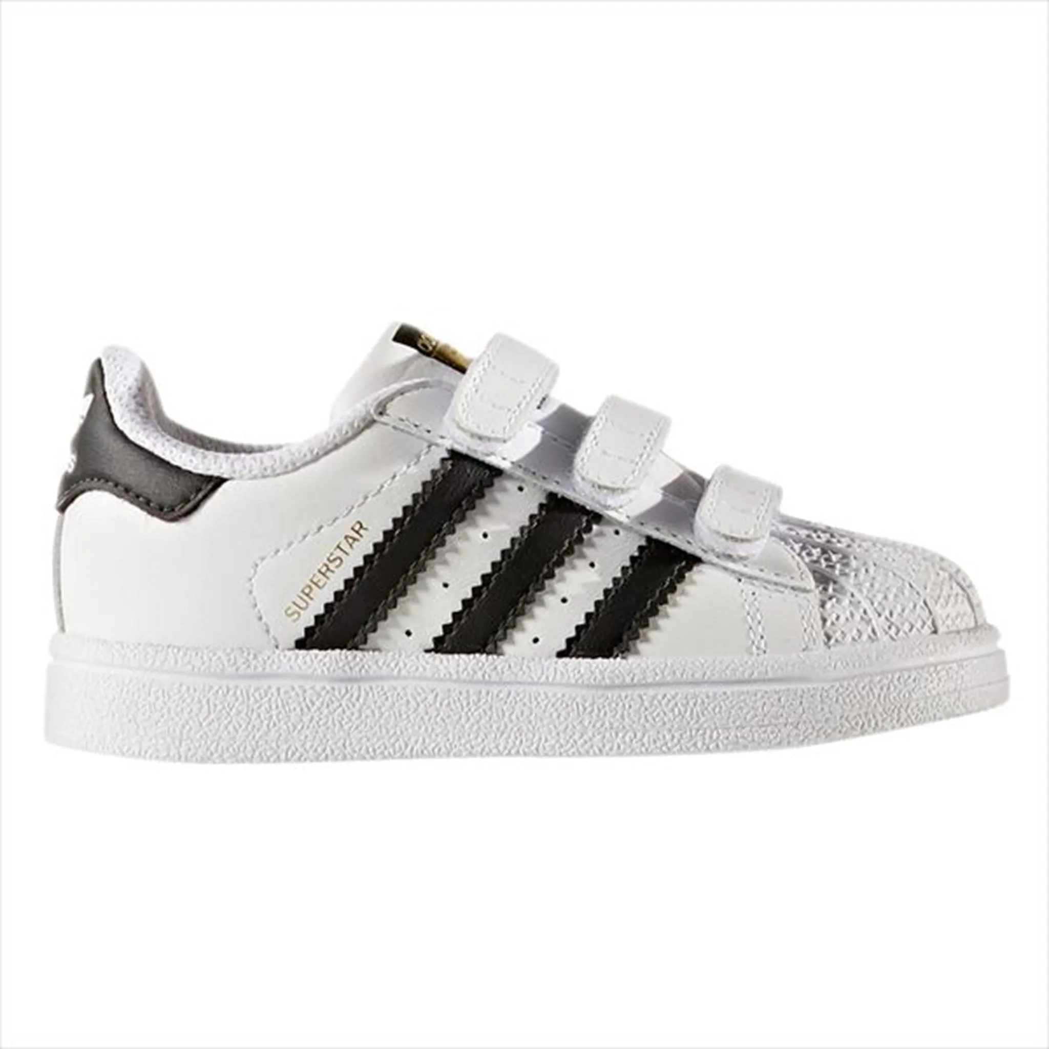 All-weather shock absorption adidas Superstar Sneakers White/Black