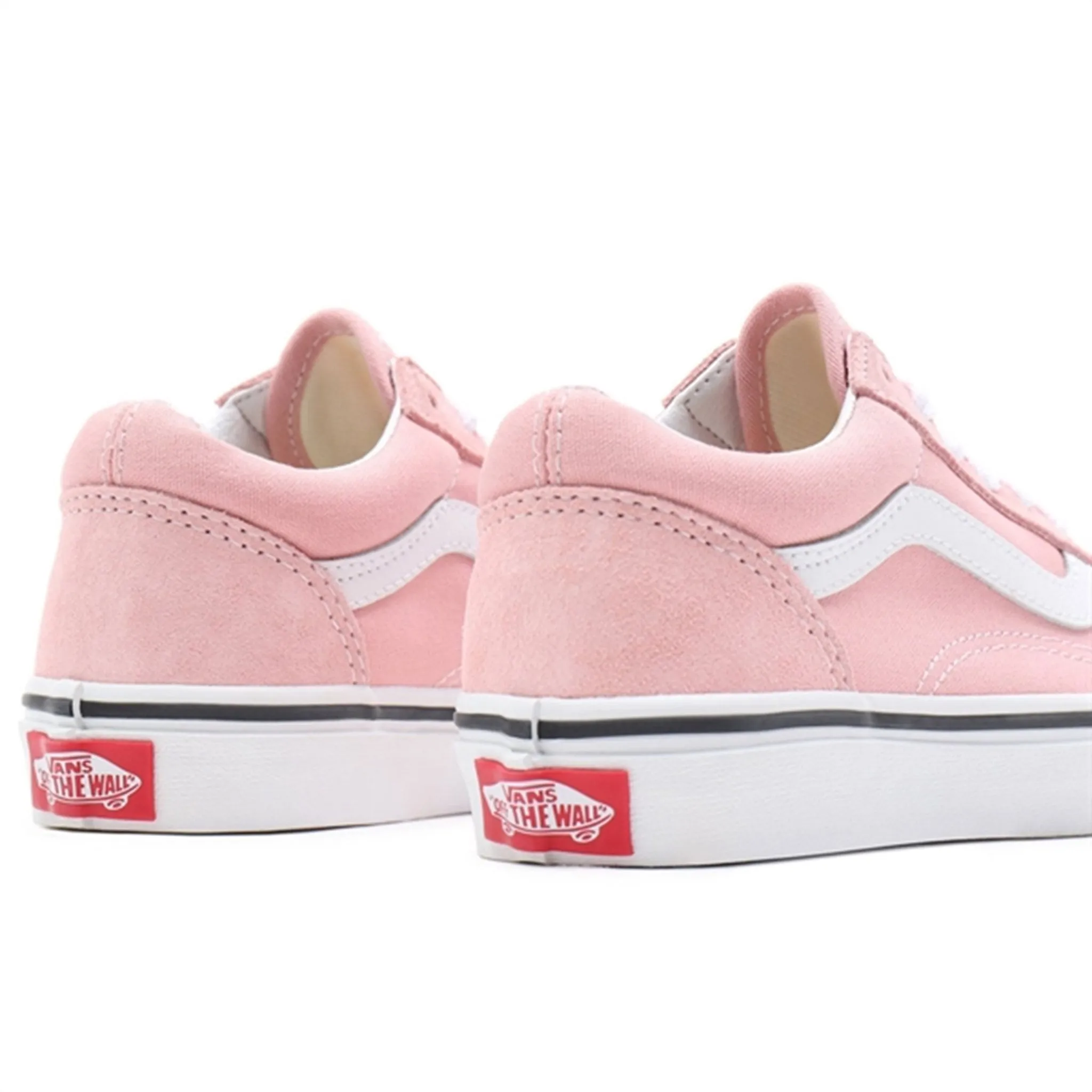 VANS Old Skool Powder Pink/True White Seamless Upper Engineering Adjustable Lace Closure