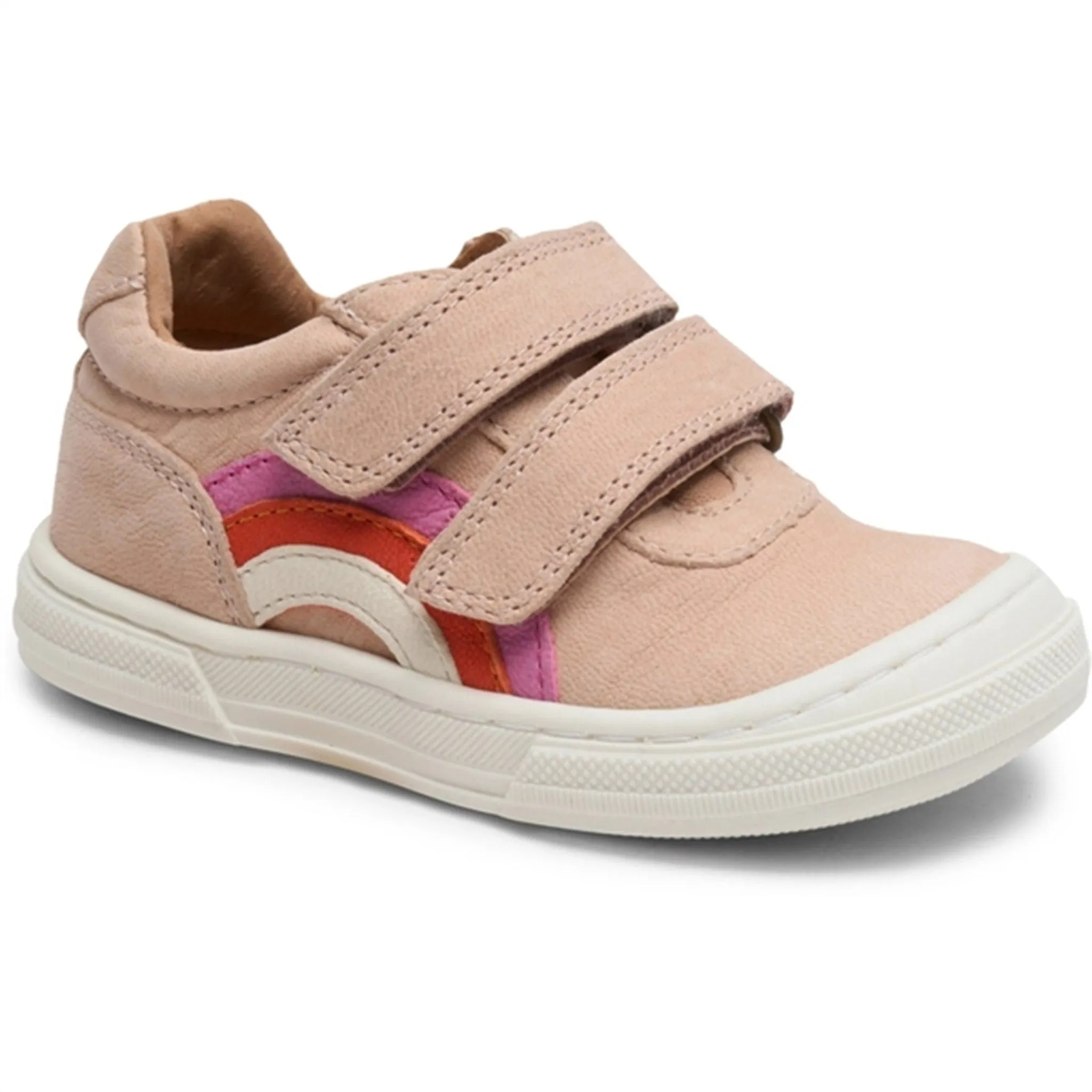 Responsive Gear running sneakers Bisgaard Rainbow Low Velcro Shoe Nude