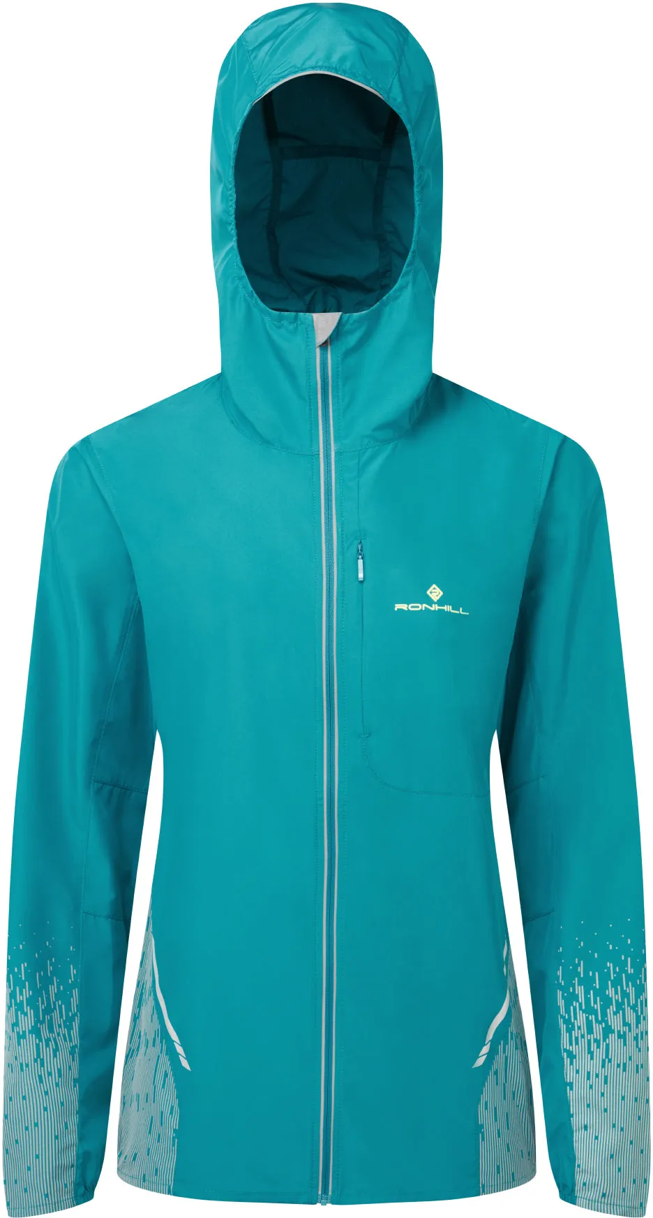 Ronhill Tech Reflect Womens Running Jacket - Blue gift - giving option City Vibes
