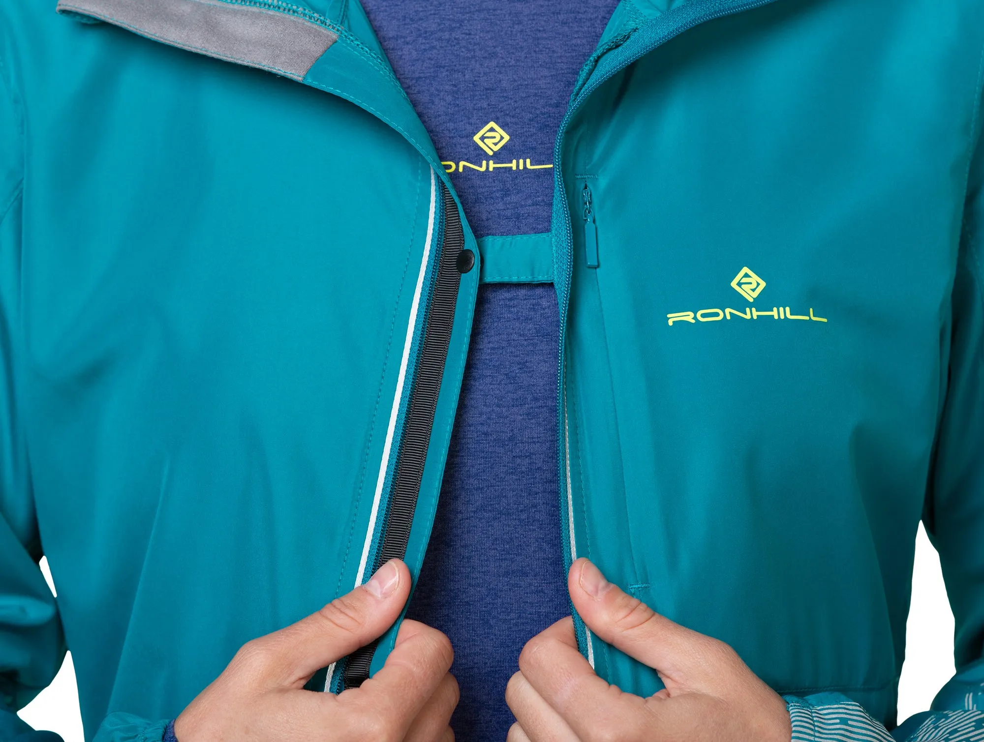 Ronhill Tech Reflect Womens Running Jacket - Blue club