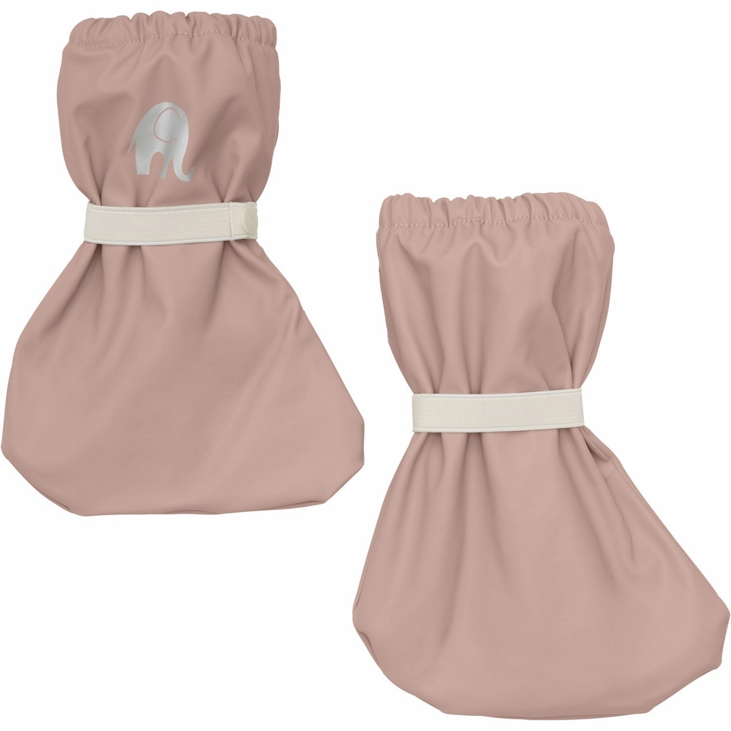 CeLaVi Misty Rose Padded PU-footies Ribbon Bow