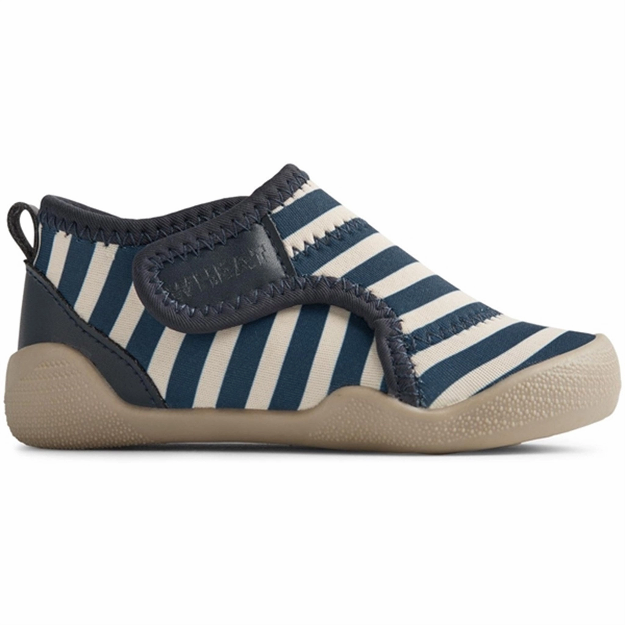Wheat Beach Shoe Shawn Indigo Stripe Museum Glow