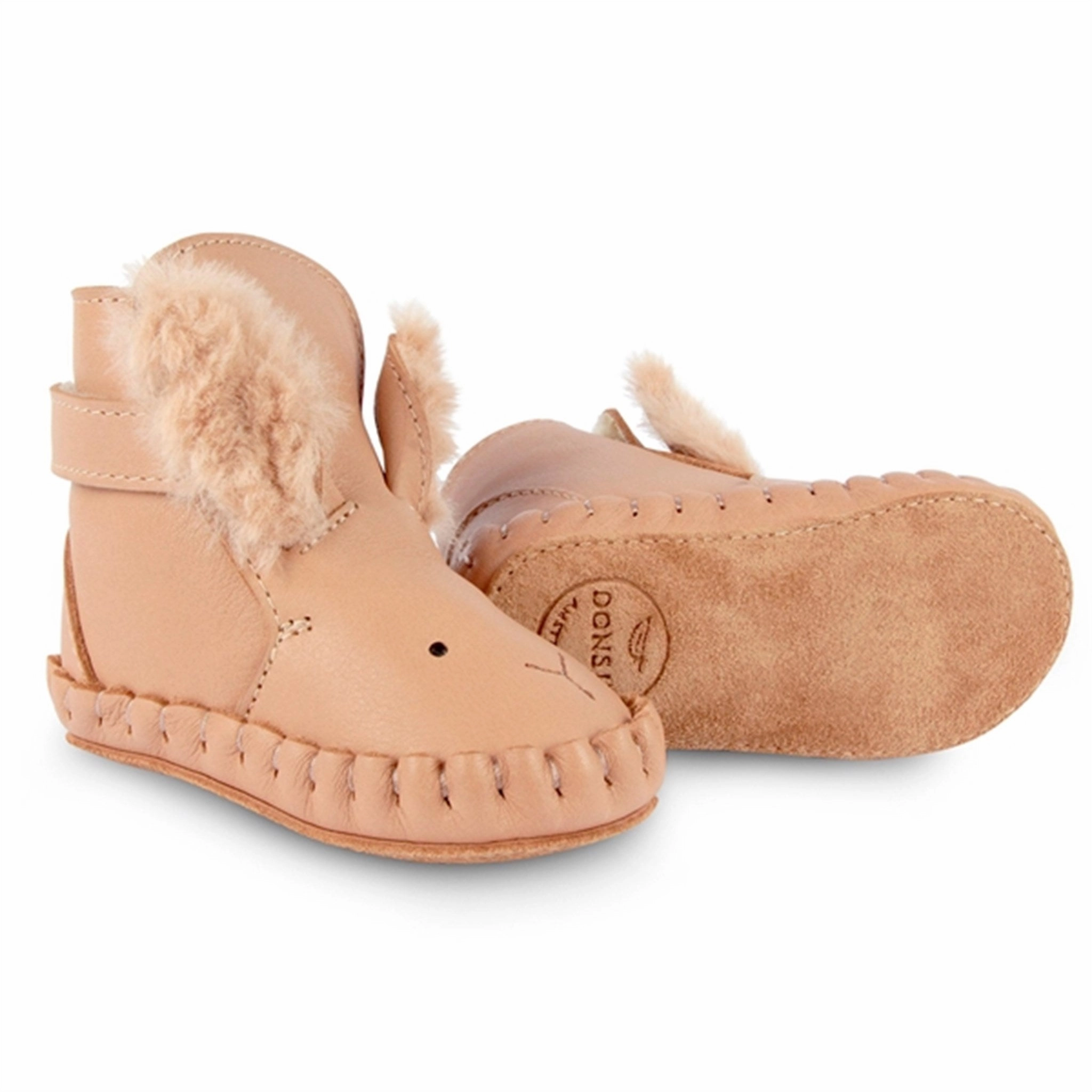 Donsje Baby Kapi Exclusive Lining Winter Bunny Light Rust Classic Comfort High density foam