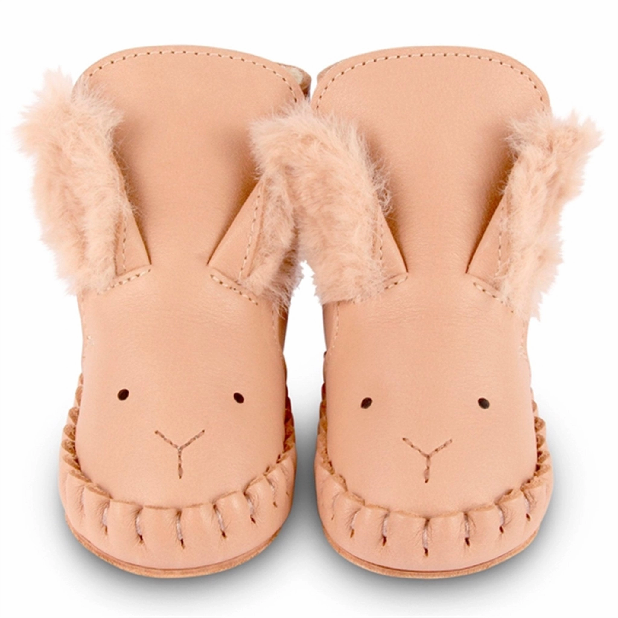 Donsje Baby Kapi Exclusive Lining Winter Bunny Light Rust Summer Slide