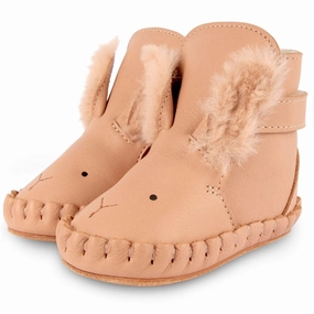 Donsje Baby Kapi Exclusive Lining Winter Bunny Light Rust On-the-Go Comfort