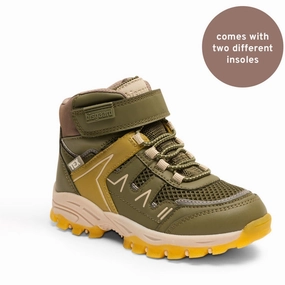 Bisgaard Green Madison Tex Vinterst?vler Casual Wear Brogue Detail