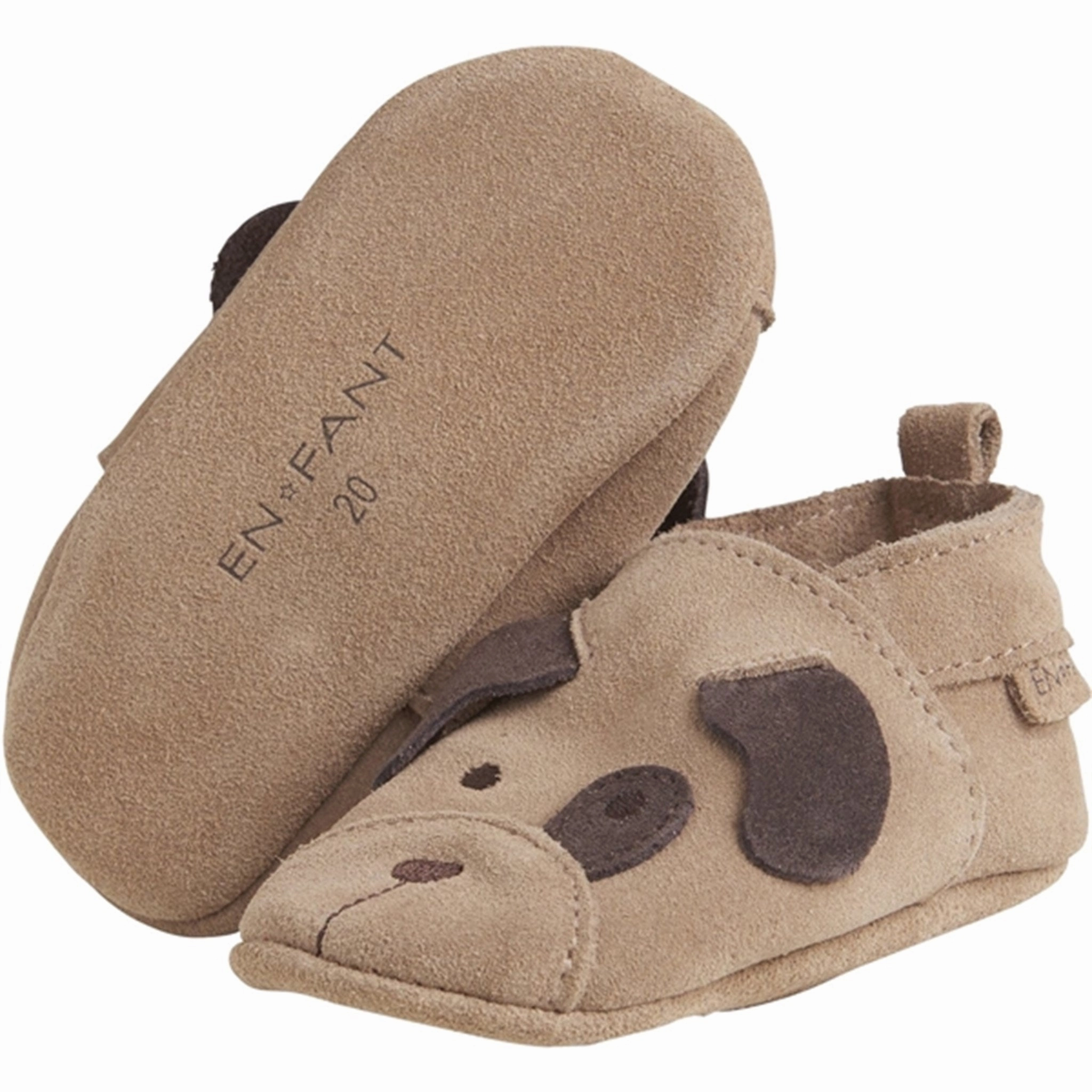 En Fant Slippers Animal Suede Affogat Casual Wear