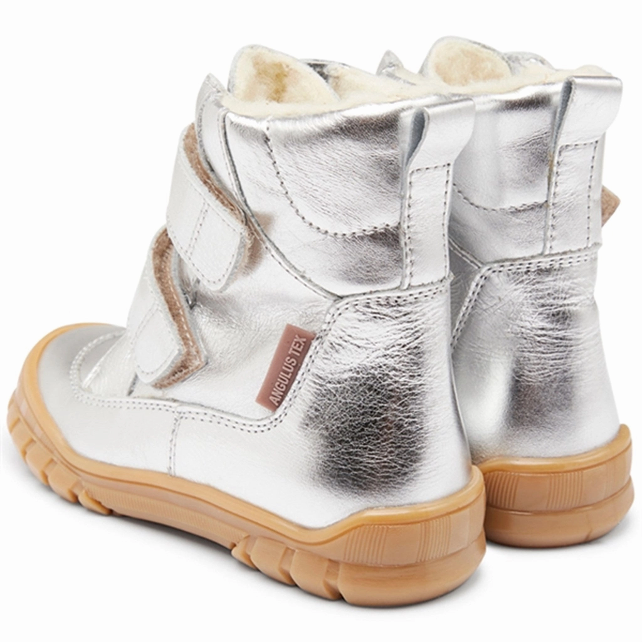 Angulus Tex-Boots With Velcro Silver Breathable Weather Resistant User