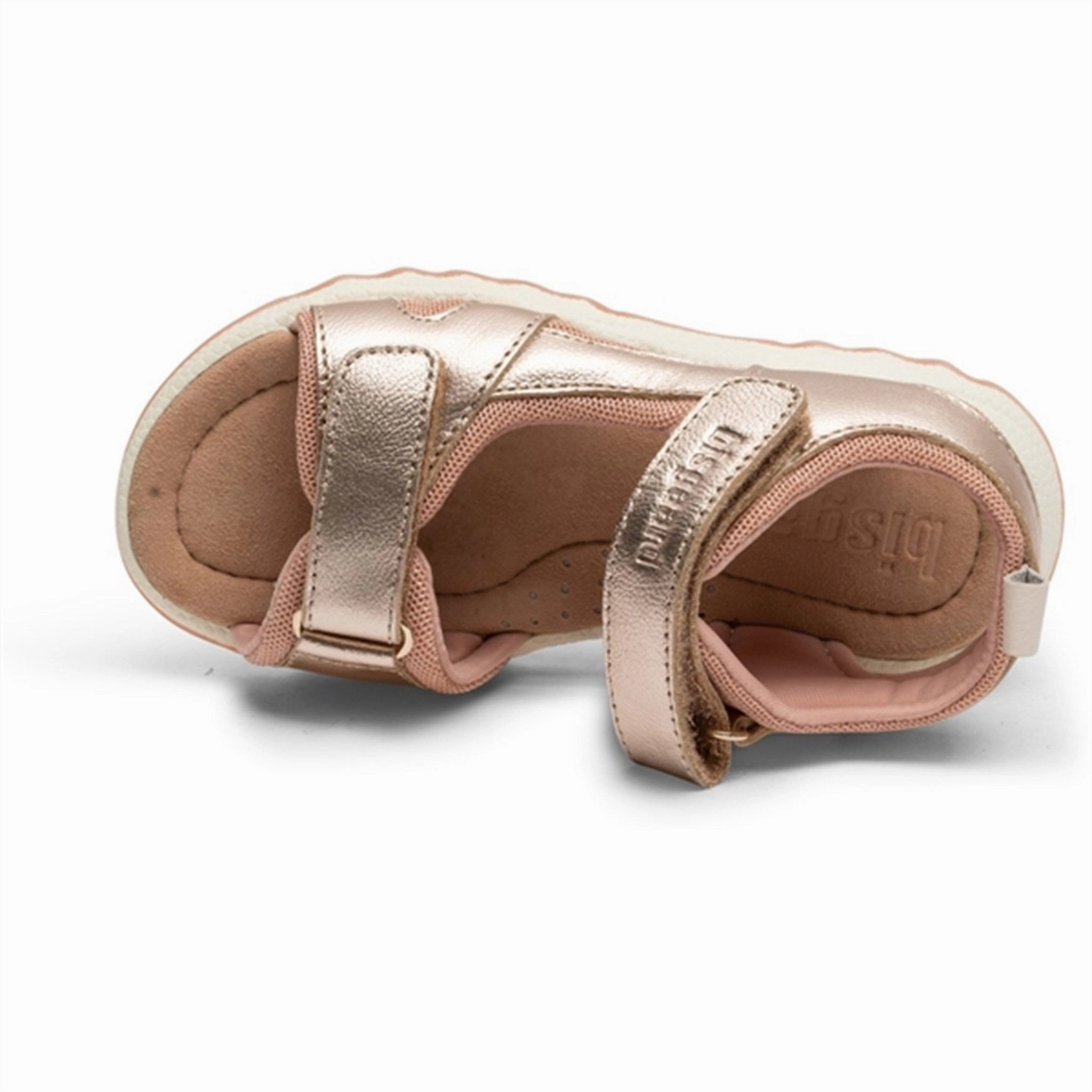 Bisgaard Coco Sandal Rose Gold Impact Resistance