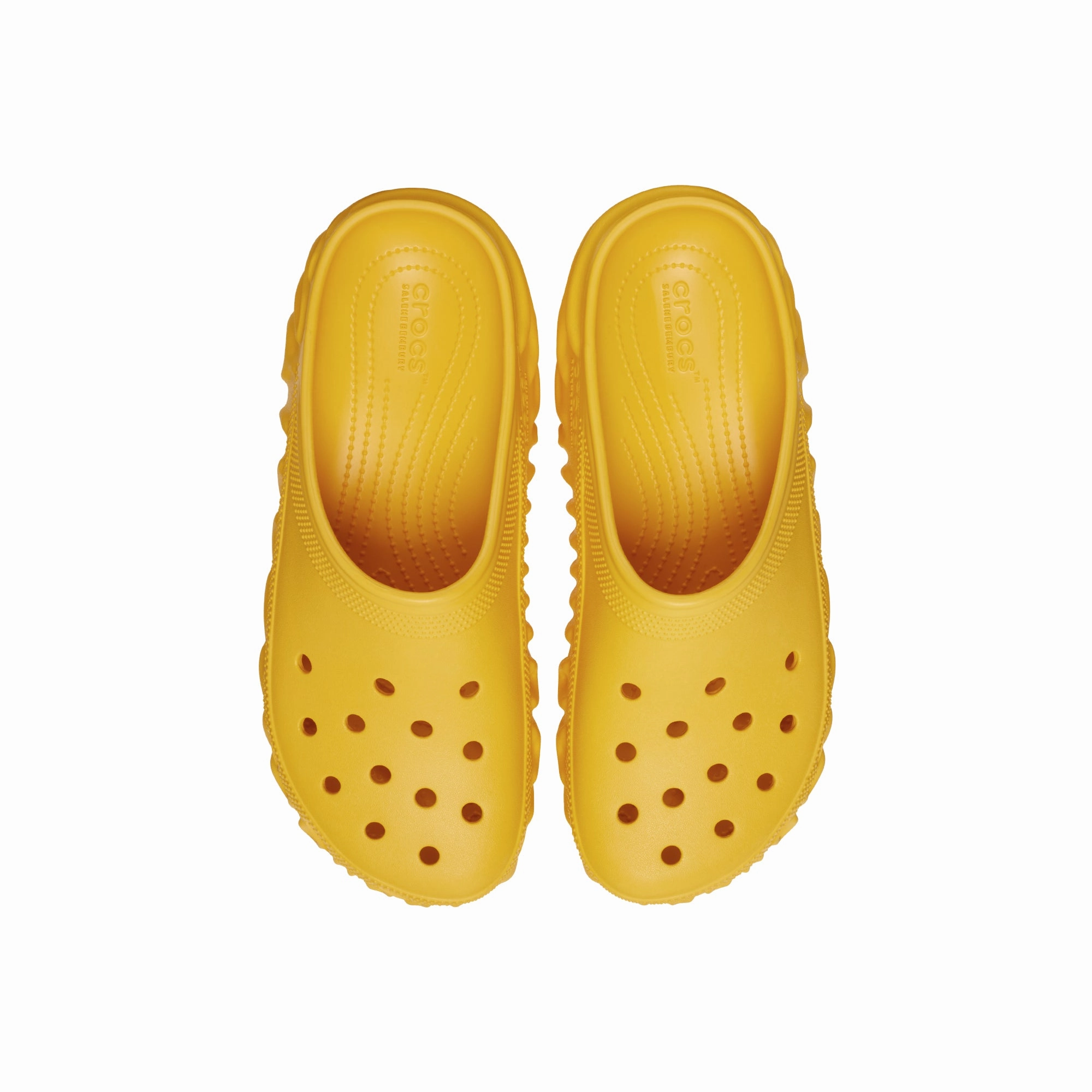 Oversized Collar Crocs x Salehe Bembury Saru Citron Clogs