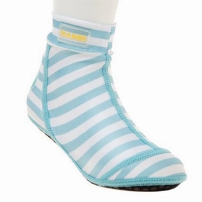 Duukies Beachsocks Baby Blue Grass Walk