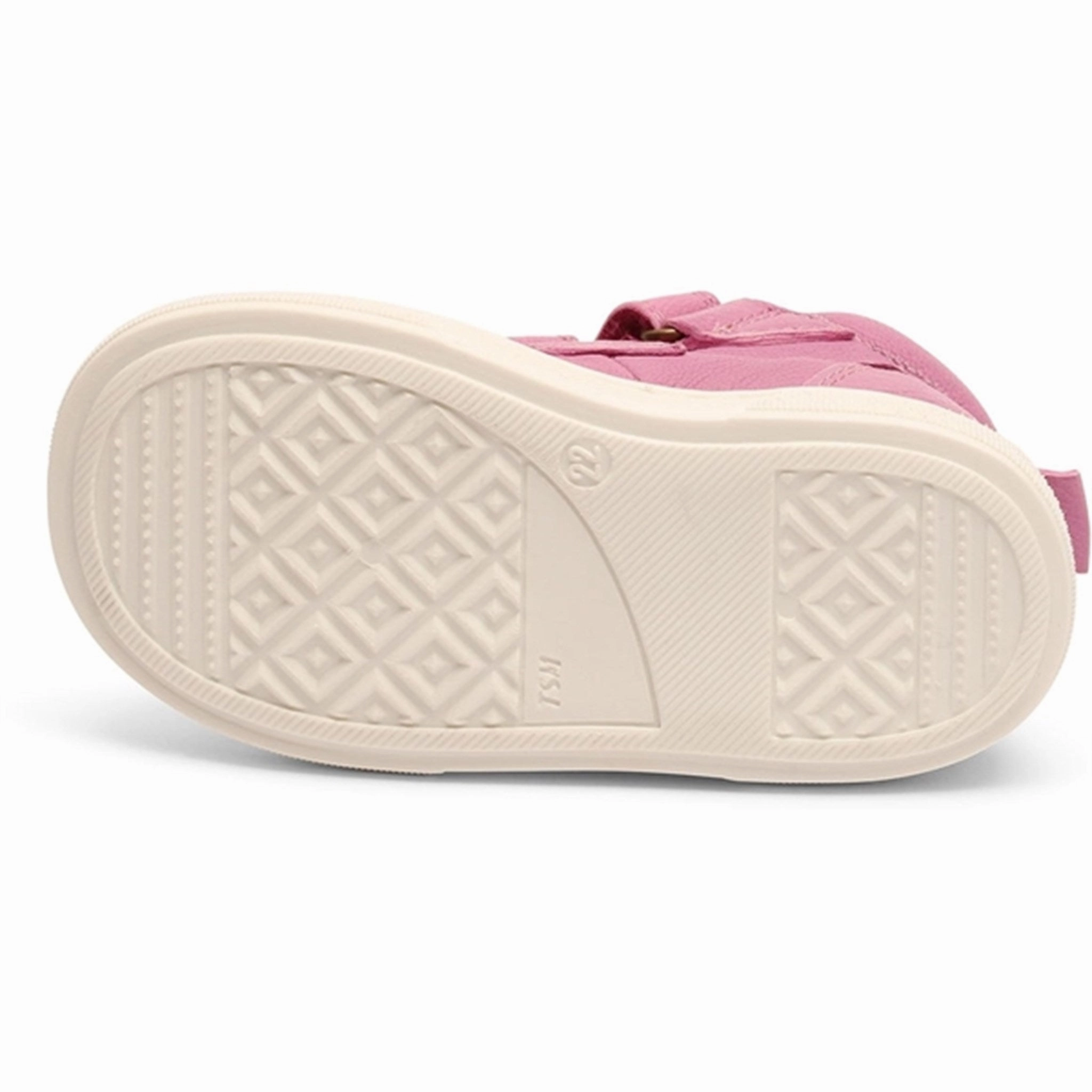 Neutral Pair Ultimate Durability Bisgaard Rainbow Velcro Shoe Pink