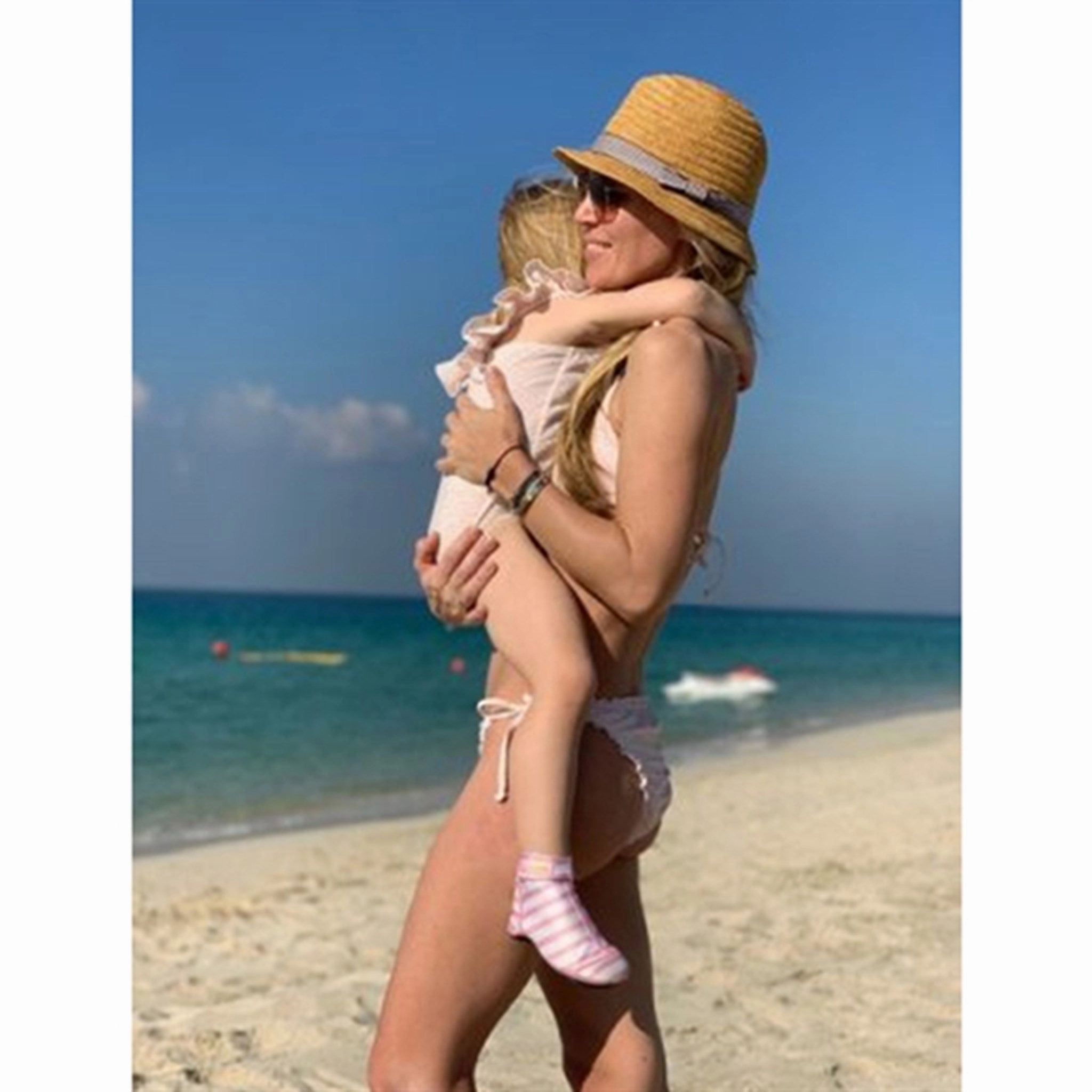 Duukies Beachsocks Baby Pink Trendy Walk