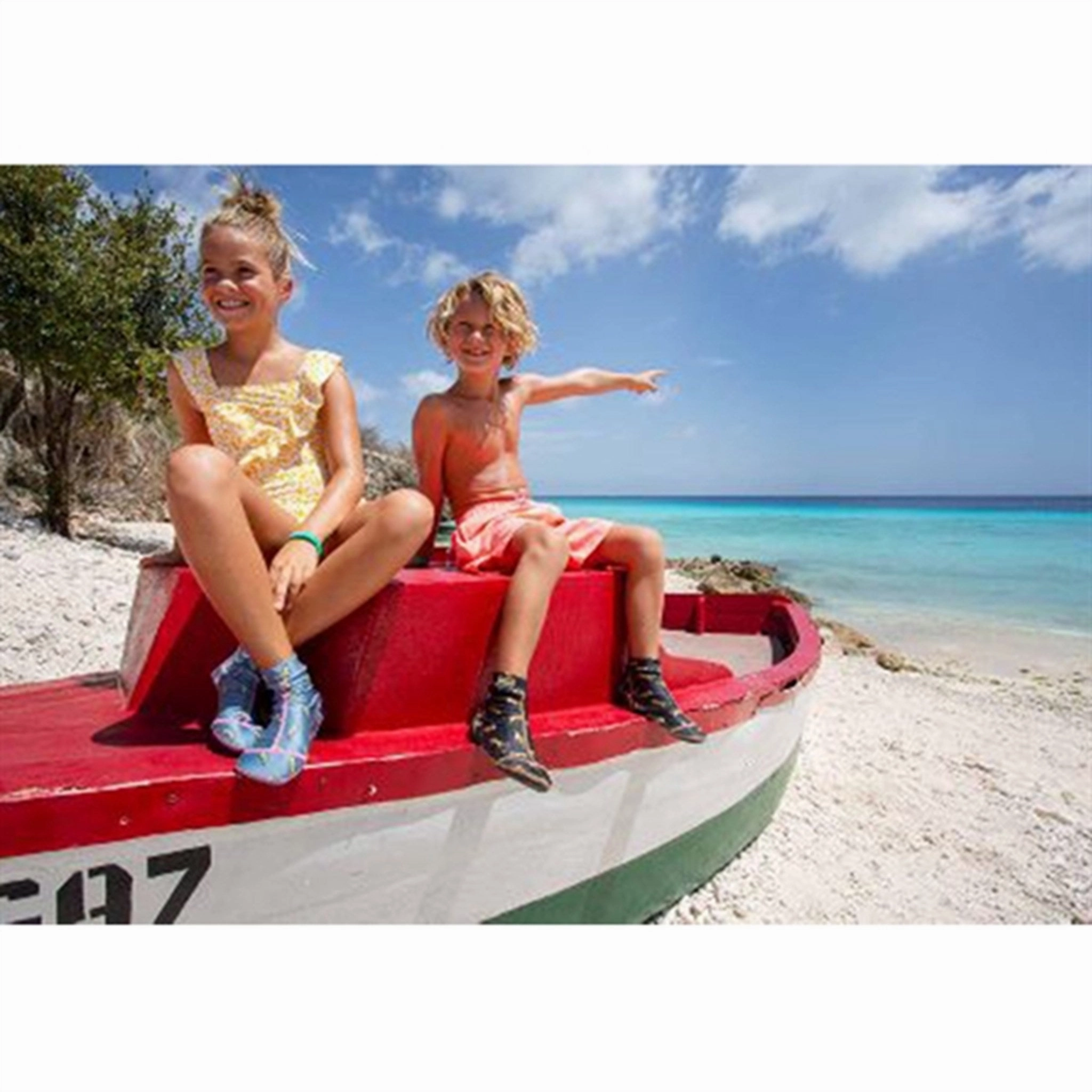 Duukies Beachsocks Leopard Boat Dock Lightweight Design