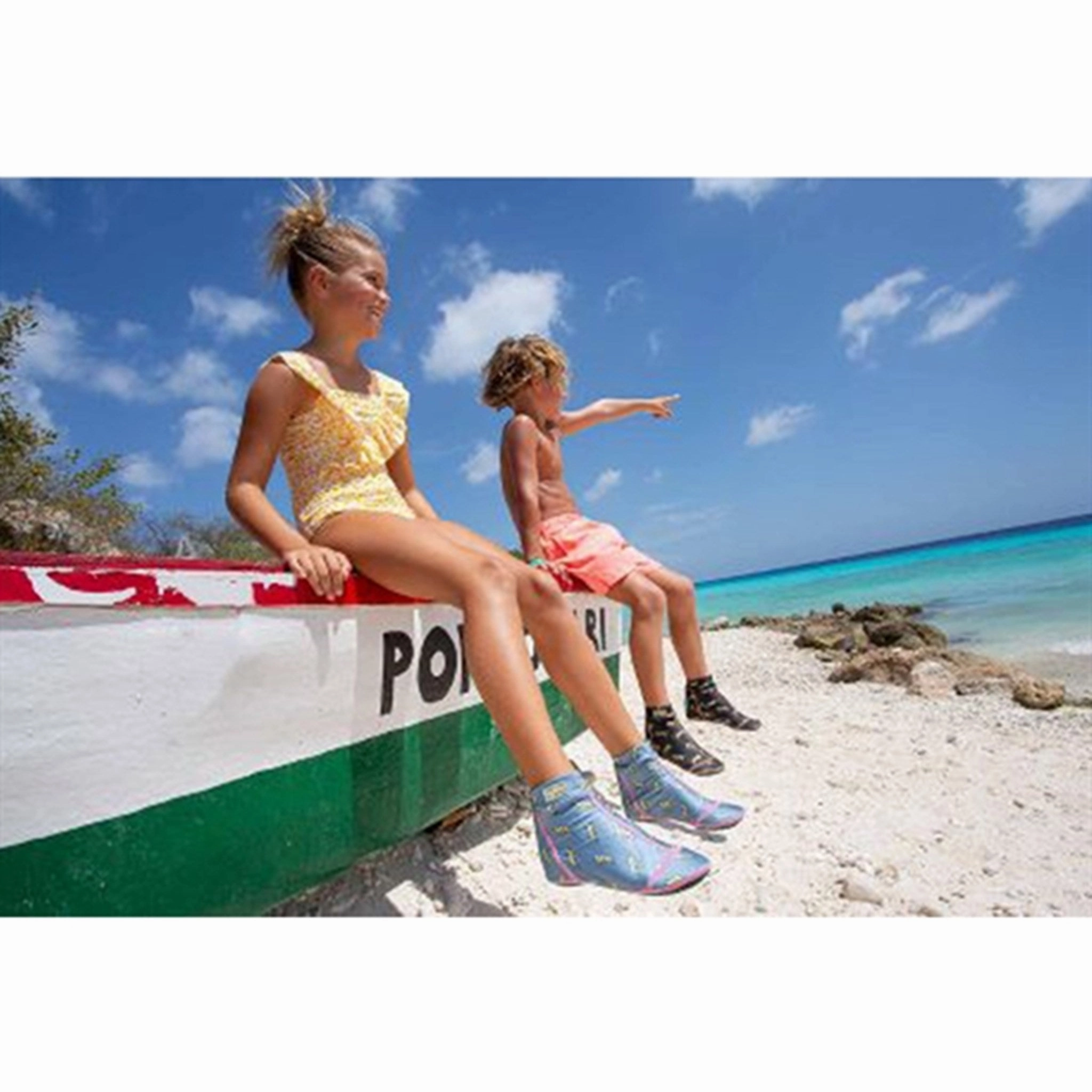 Duukies Beachsocks Leopard Practical Wear soft cushions