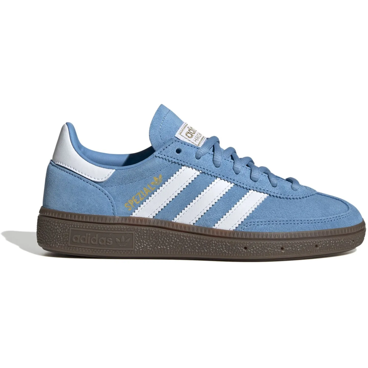 adidas Originals Light Blue/Ftwr White/Gum5 Handball Spezial J Sneakers Seam Free Upper