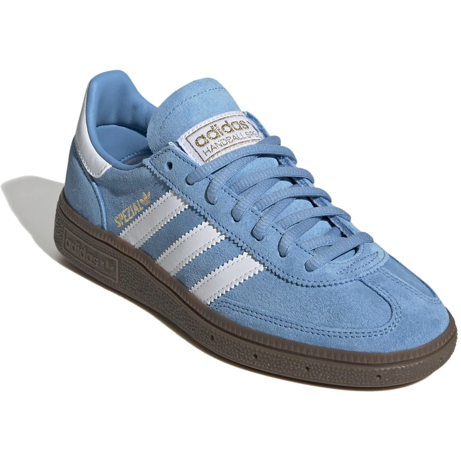 StylishAppearance Textured Upper adidas Originals Light Blue/Ftwr White/Gum5 Handball Spezial J Sneakers
