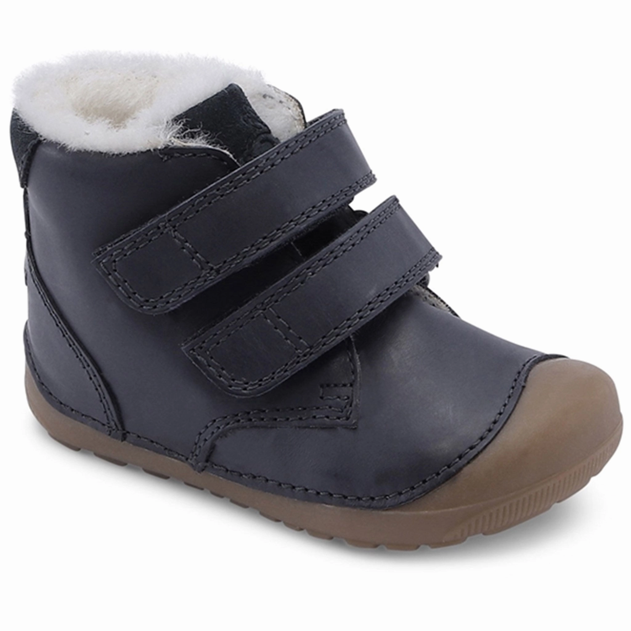 Customizable Fit Features Bundgaard Petit Mid Winter Strap Prewalker Navy WS