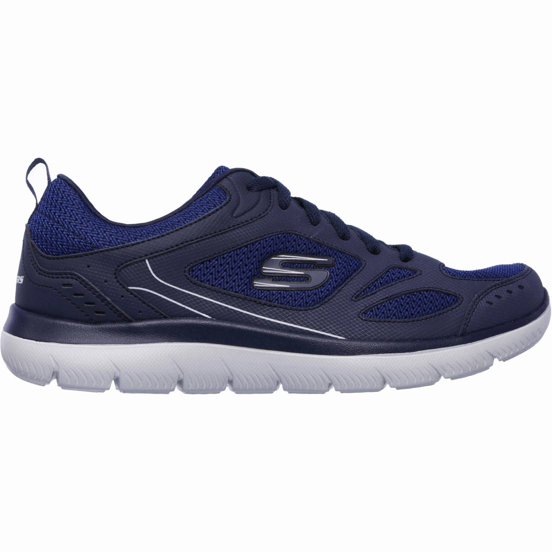 Skechers Summits South Rim Mens Training Shoes - Navy  in Clean Finish
