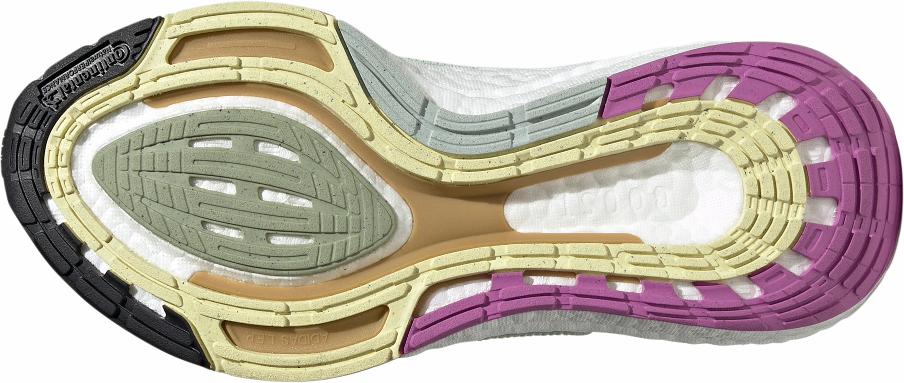 Non Slip Internal Sockliner adidas Ultra Boost 22 Womens Running Shoes - Green