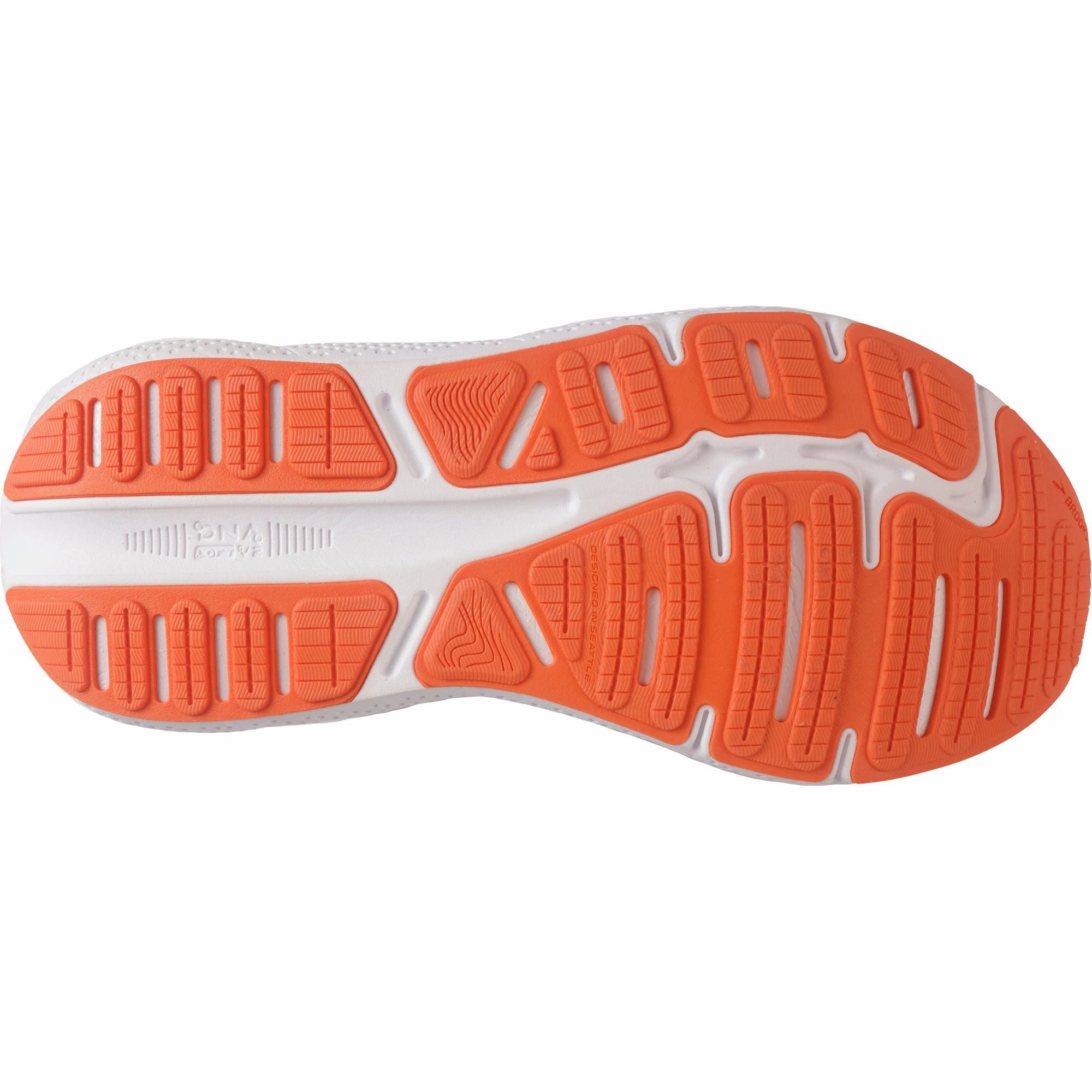 bumpy ride shoe adaptability Brooks Ghost Max Mens Running Shoes - Orange