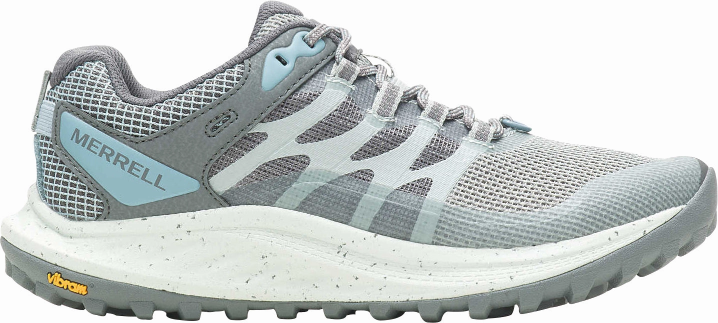 Merrell Antora 3 Womens Trail Running Shoes - Blue carbon - fiber - plate shoes