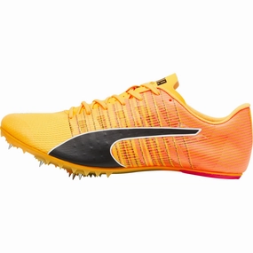 Puma evoSpeed Future 6 Running Spikes - Orange Non-Marking Firm Hold