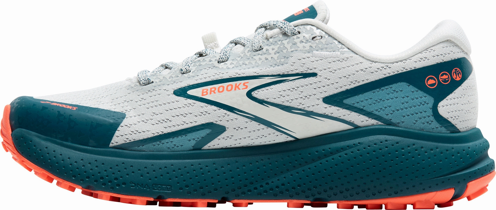 carbon - plate running shoes Brooks Divide 5 Womens Trail Running Shoes - Blue