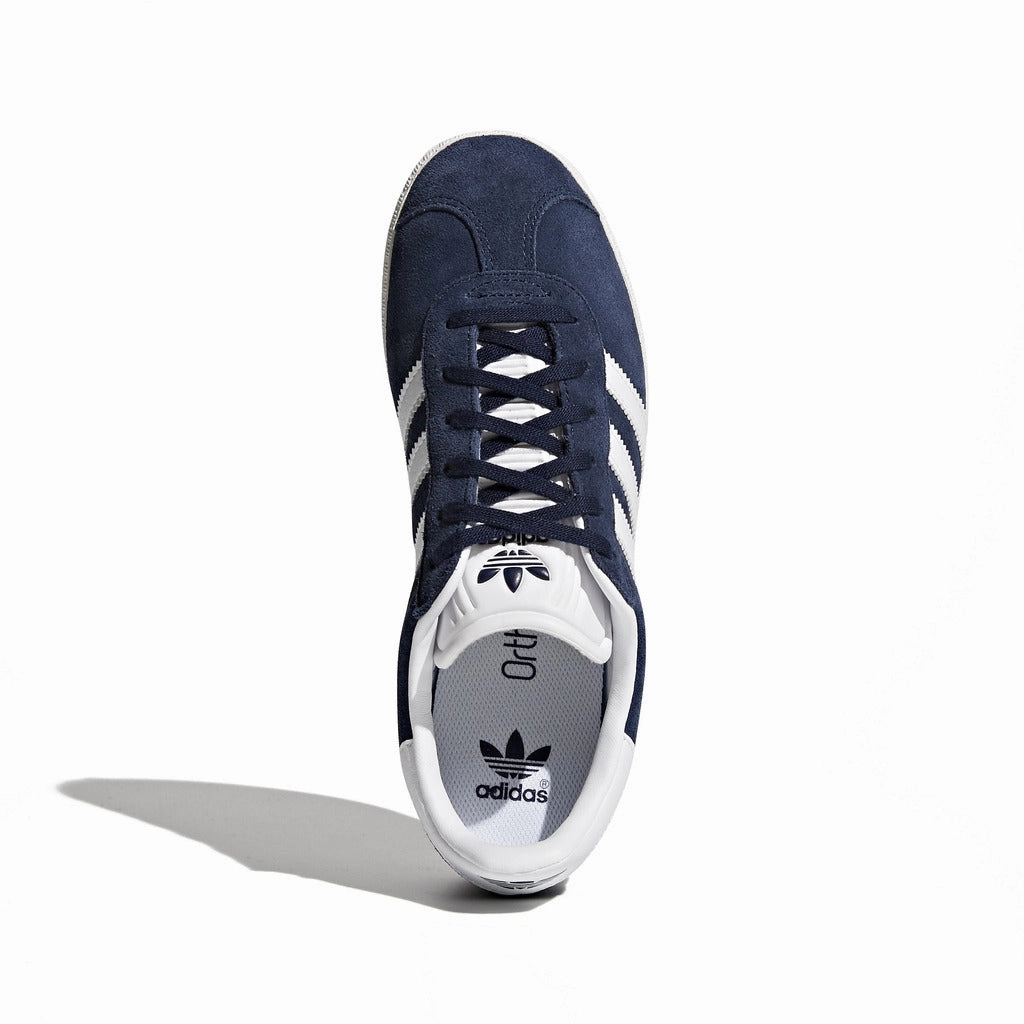 adidas Originals Gazelle Junior Compact Style Heel grip lining minimizes heel slippage