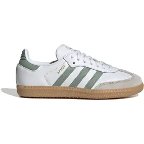 Flexible stability Kinetic Stability adidas Originals Ftwr White/Silver Green/Gum 3 Samba Og J Sneakers