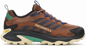 Torsion Control Arch Merrell Moab Speed 2 Mens Walking Shoes - Brown