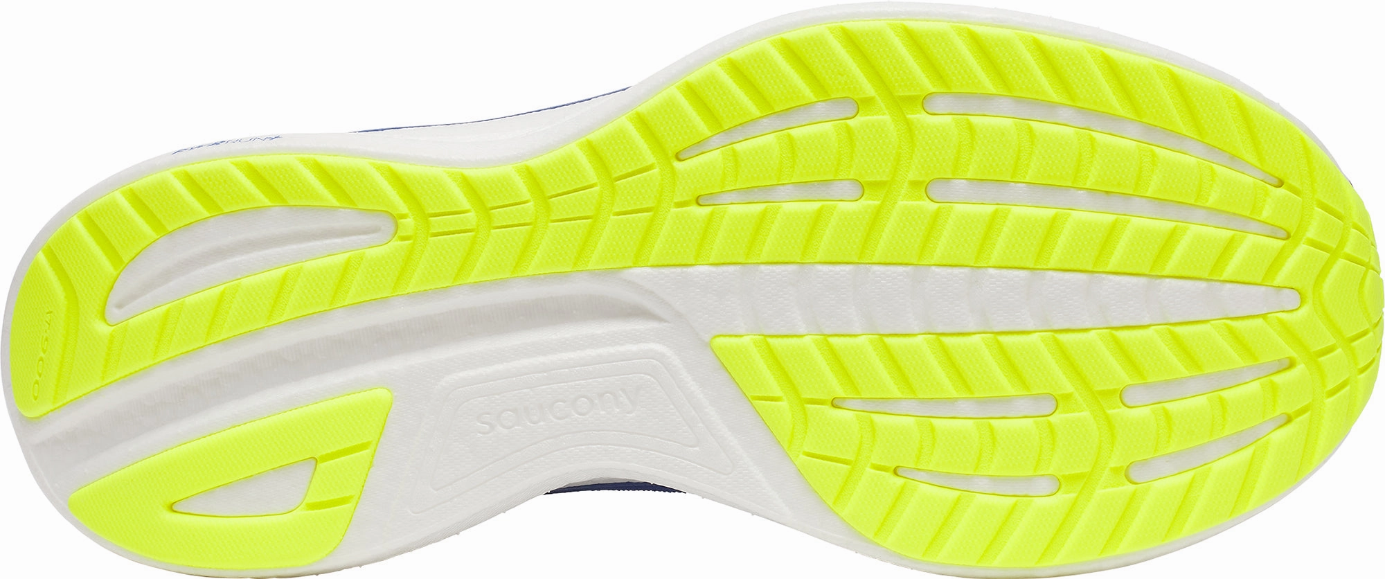 Saucony Ride 18 Mens Running Shoes - Blue low - arch - feature shoes Shock Diffusing Heel