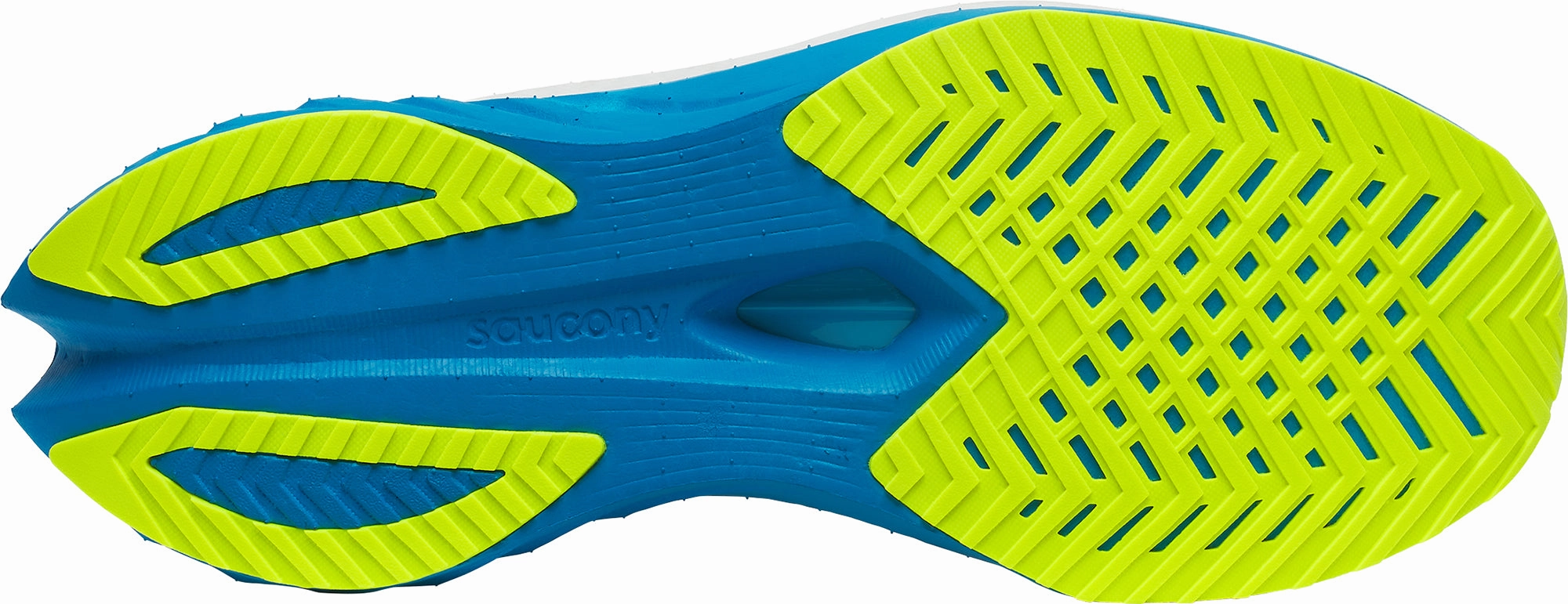 Saucony Endorphin Speed 4 Mens Running Shoes - White running in a tundra area fashion - forward shoe intention