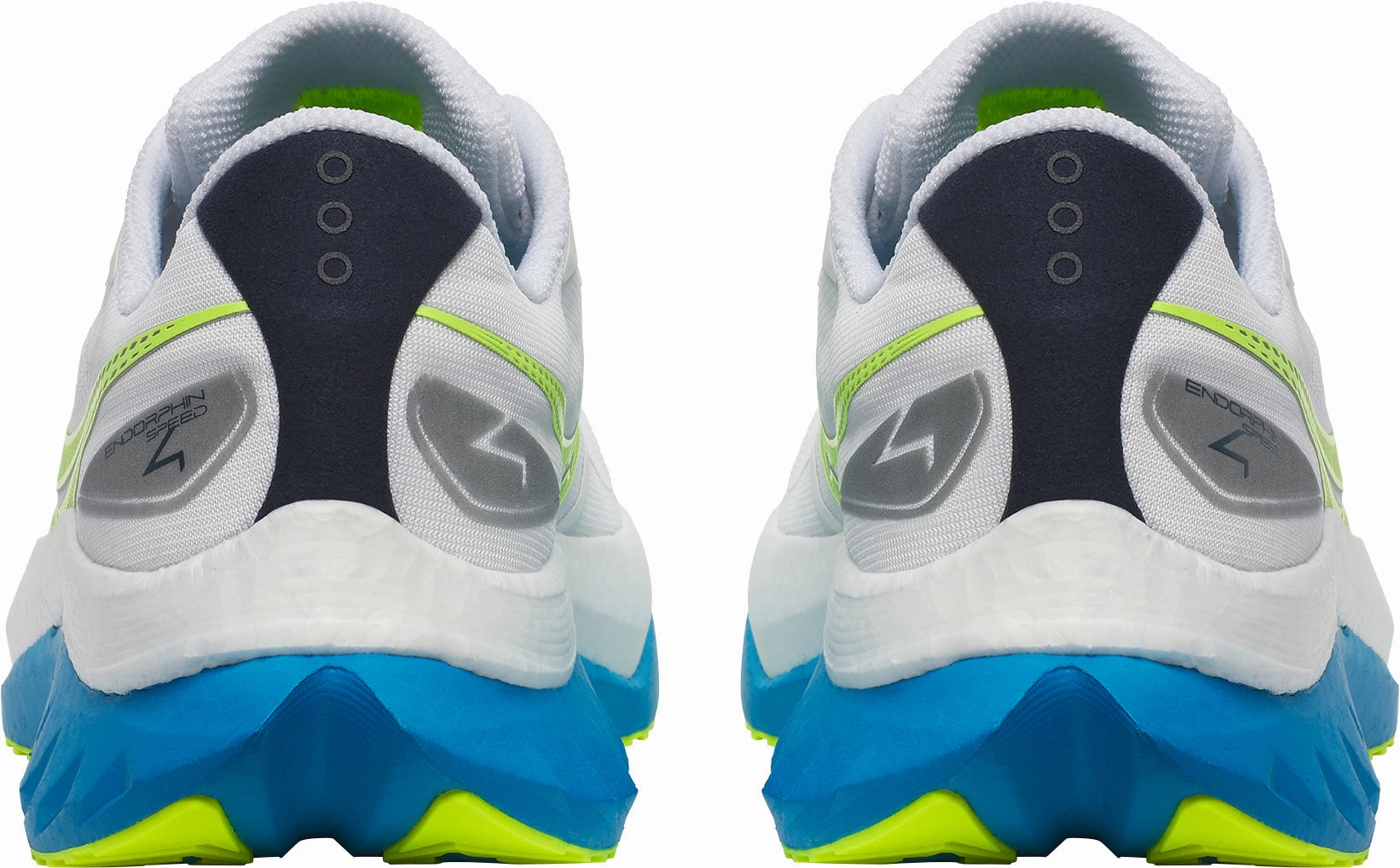 Wet running Interval training support Saucony Endorphin Speed 4 Mens Running Shoes - White