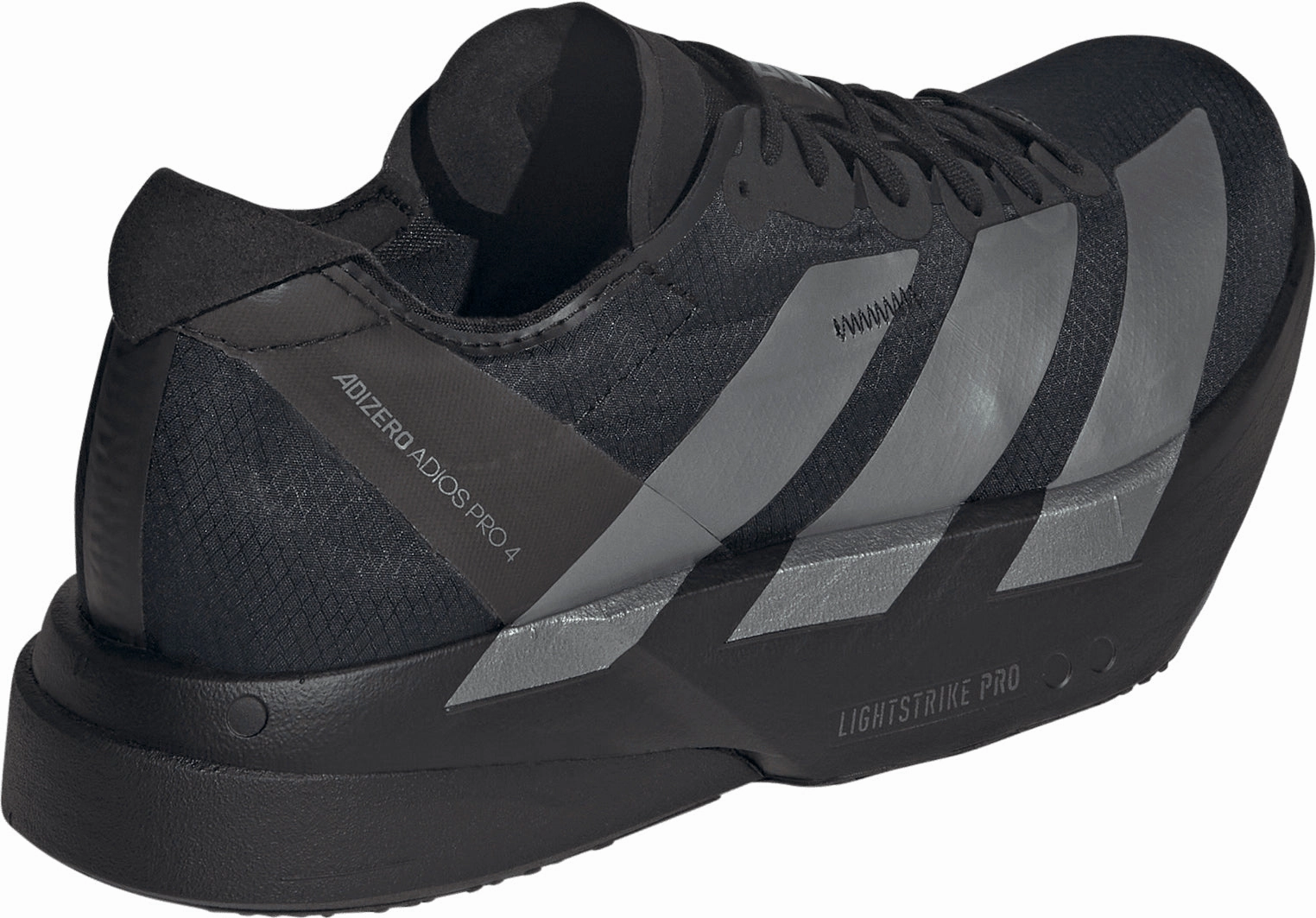 adidas Adizero Adios Pro 4 Mens Running Shoes - Black early morning running