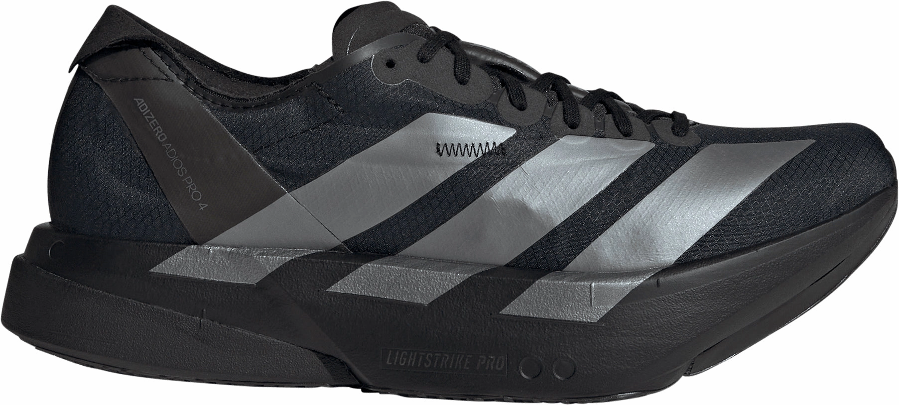 Cushion Support adidas Adizero Adios Pro 4 Mens Running Shoes - Black