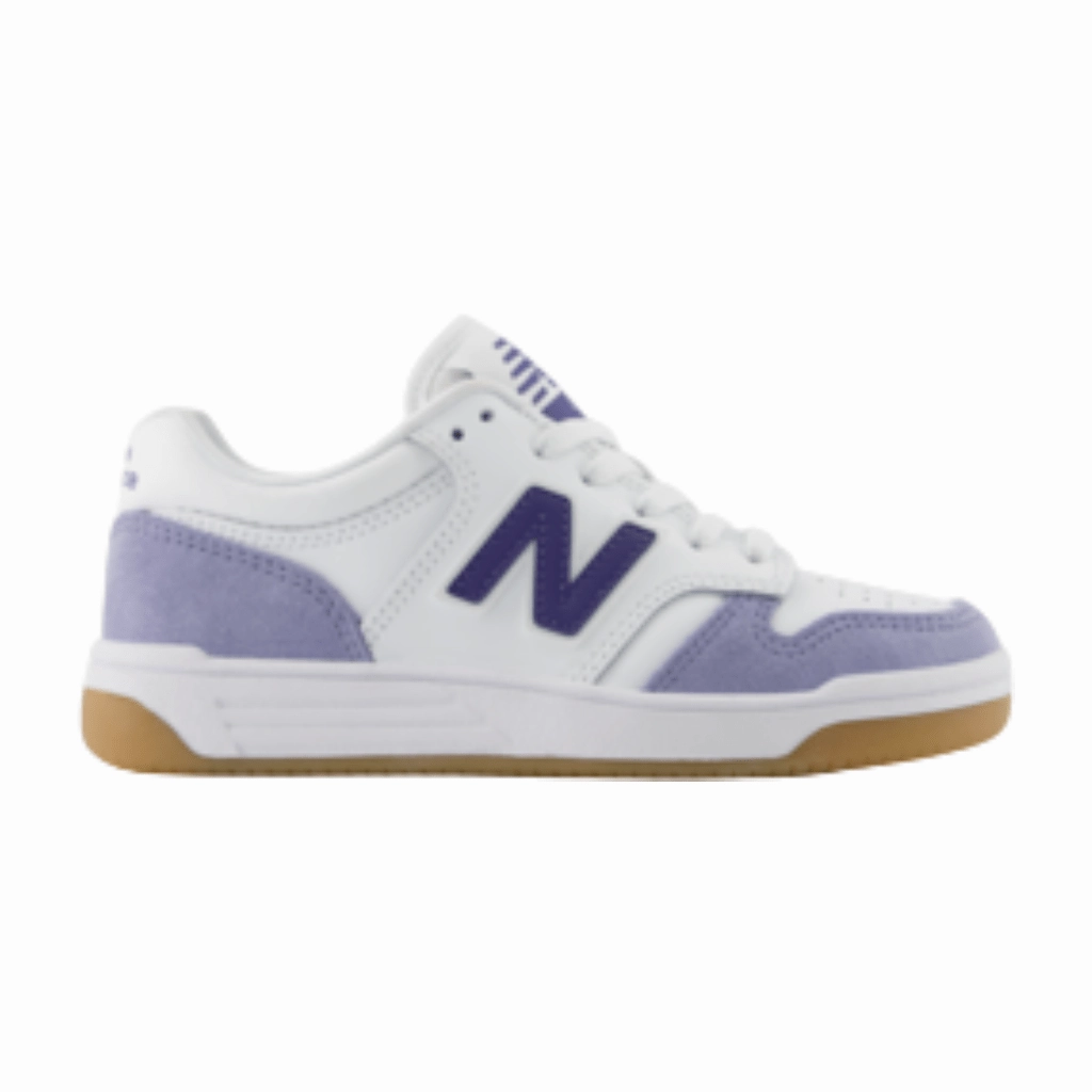 New Balance 480 Children Neutral shape accommodates diverse foot types